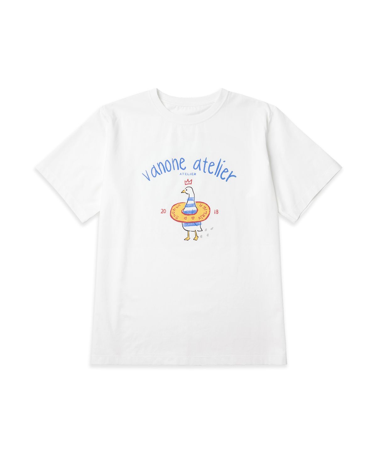 반원 아틀리에(VANONE ATELIER) A3540 루즈핏 Tube Duck 티셔츠
