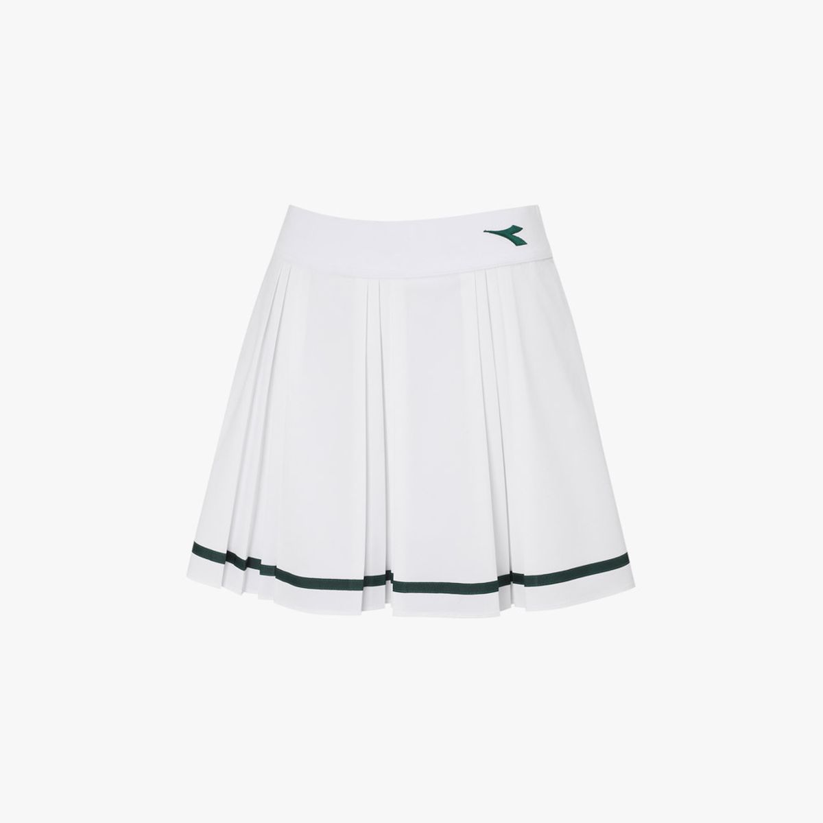 디아도라(diadora) 클래식 플리츠 스커트 WHITE