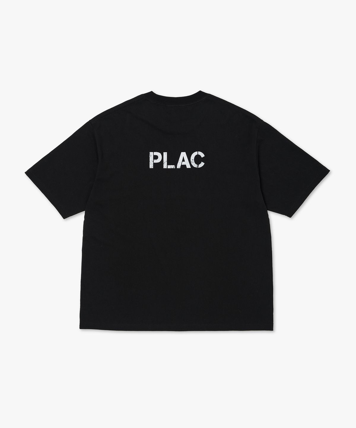 플랙(PLAC) 크랙 로고 반팔 티셔츠_2colors