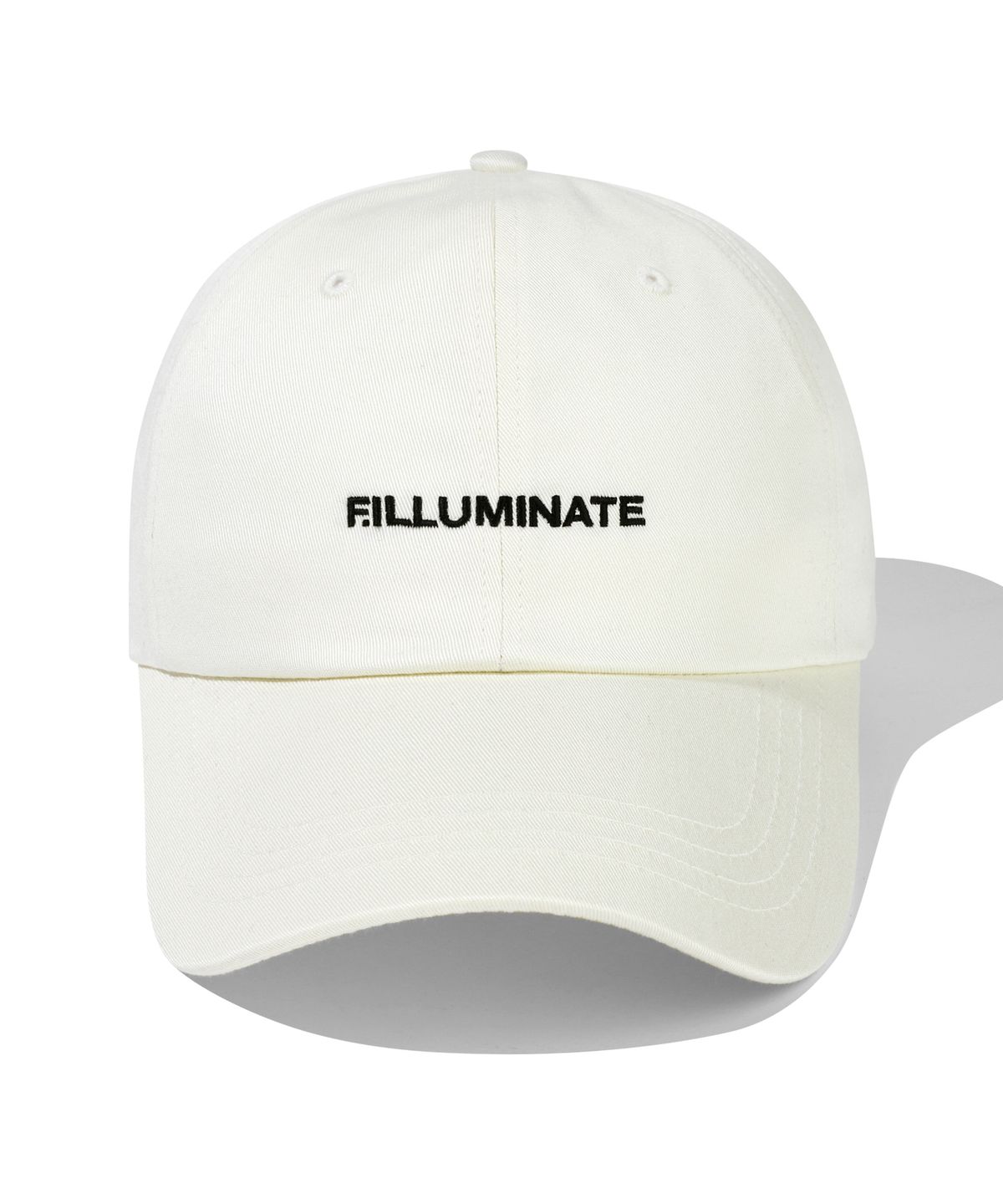 필루미네이트(FILLUMINATE) 어센틱 로고 볼 캡-크림