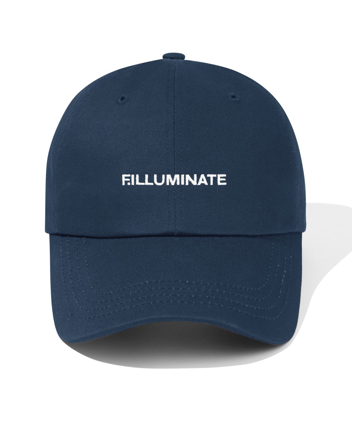 필루미네이트(FILLUMINATE) 어센틱 로고 볼 캡-네이비