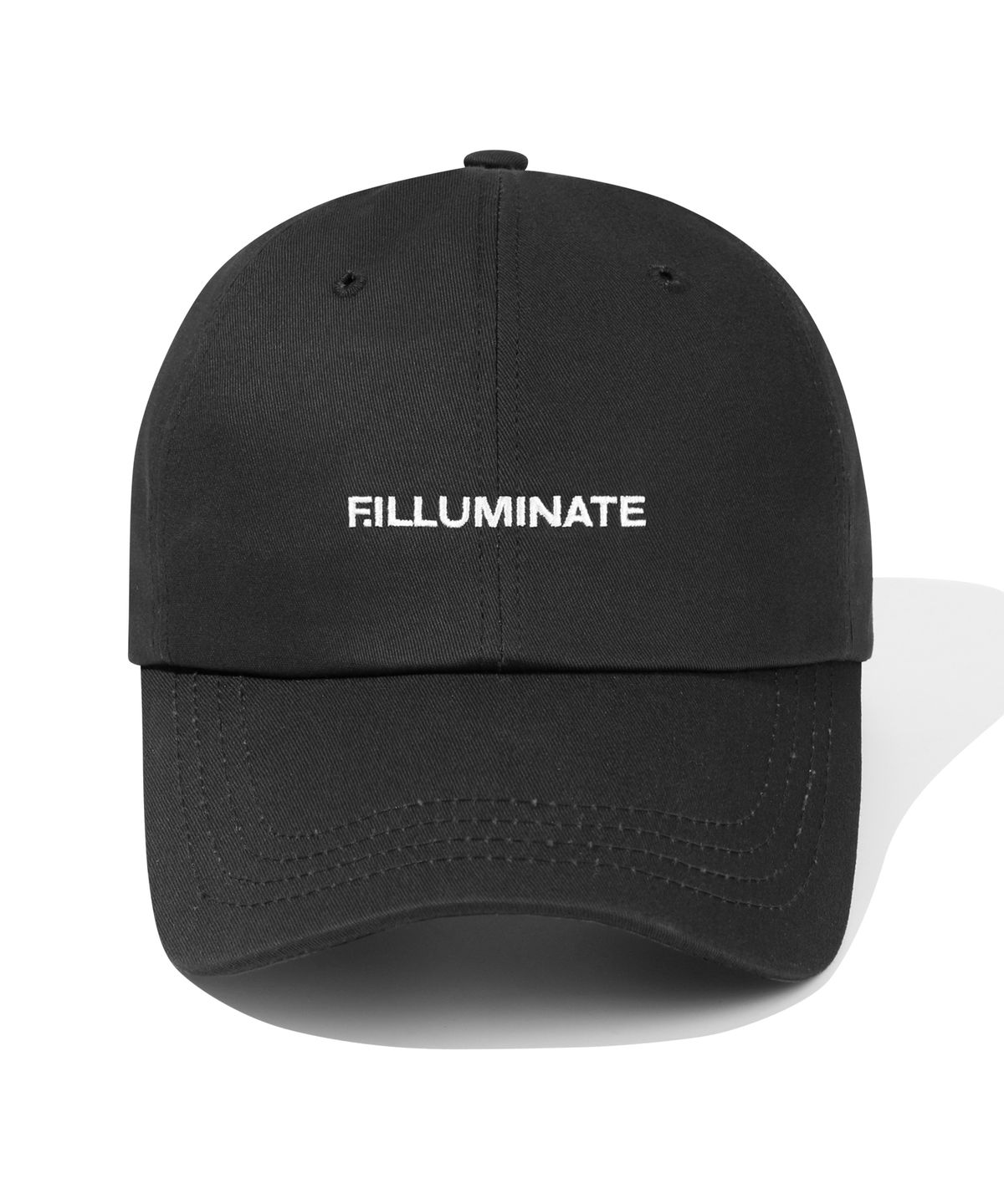 필루미네이트(FILLUMINATE) 어센틱 로고 볼 캡-블랙