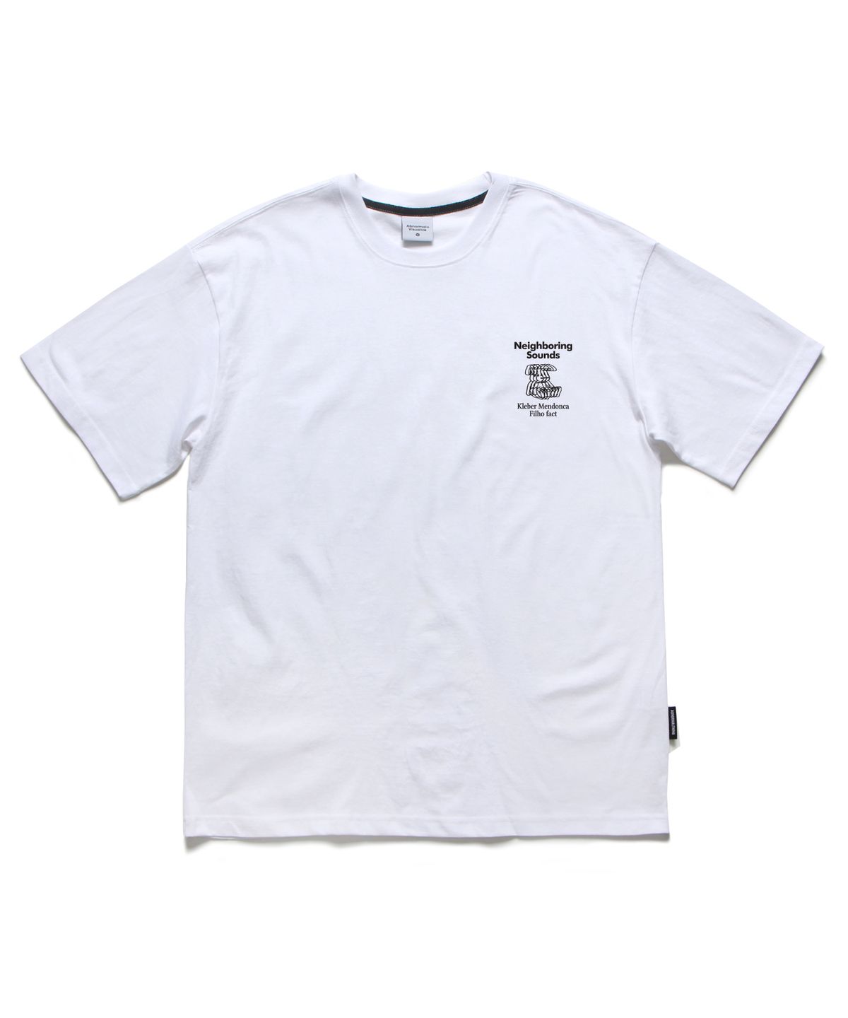 앱놀머씽(ABNORMALTHING) 사운즈 오버핏 티셔츠 네이비 (SOUNDS T-SHIRT NAVY)