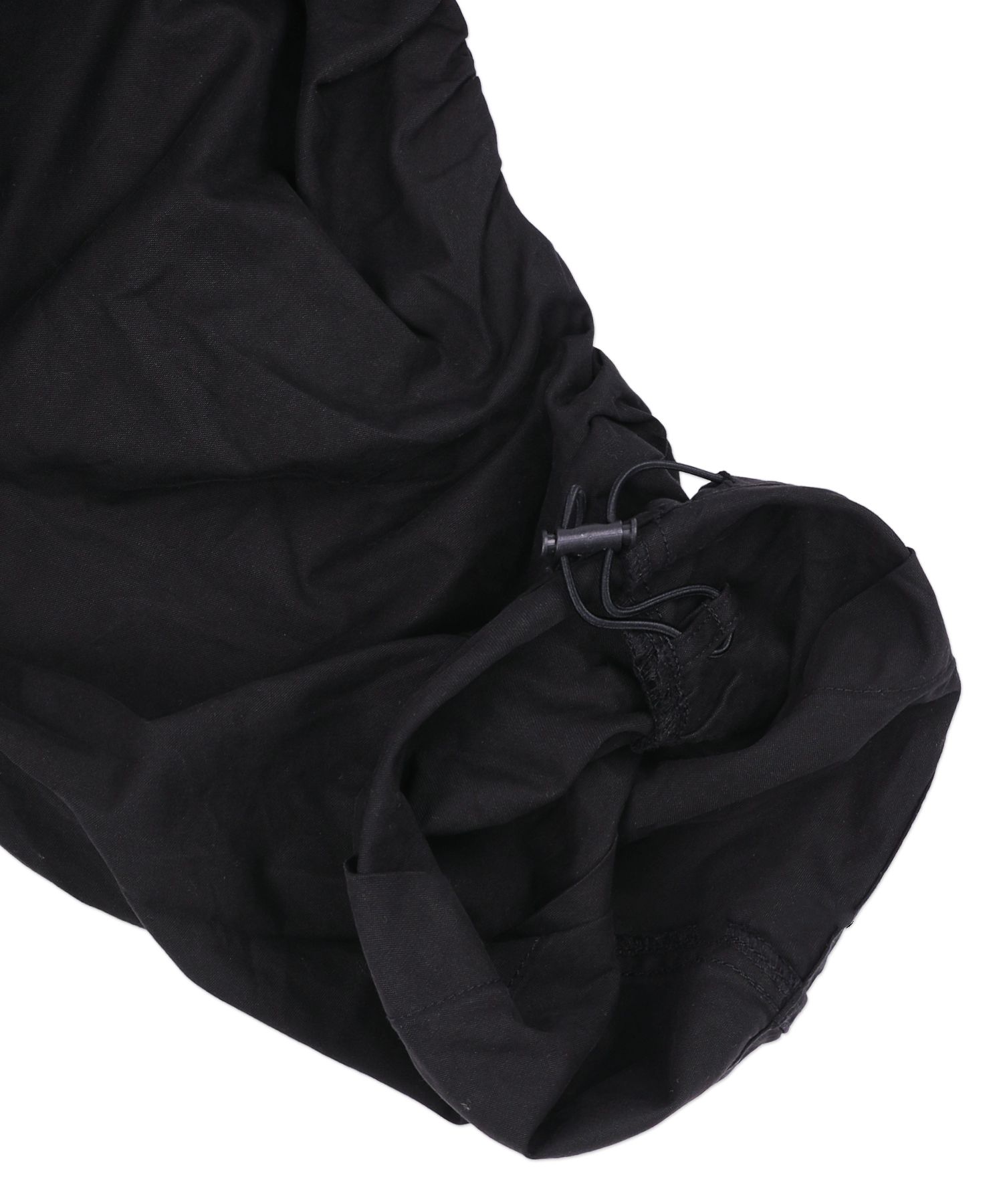 MUSINSA | XTONZ XP291 File Side Shirring Wide Cotton Pants