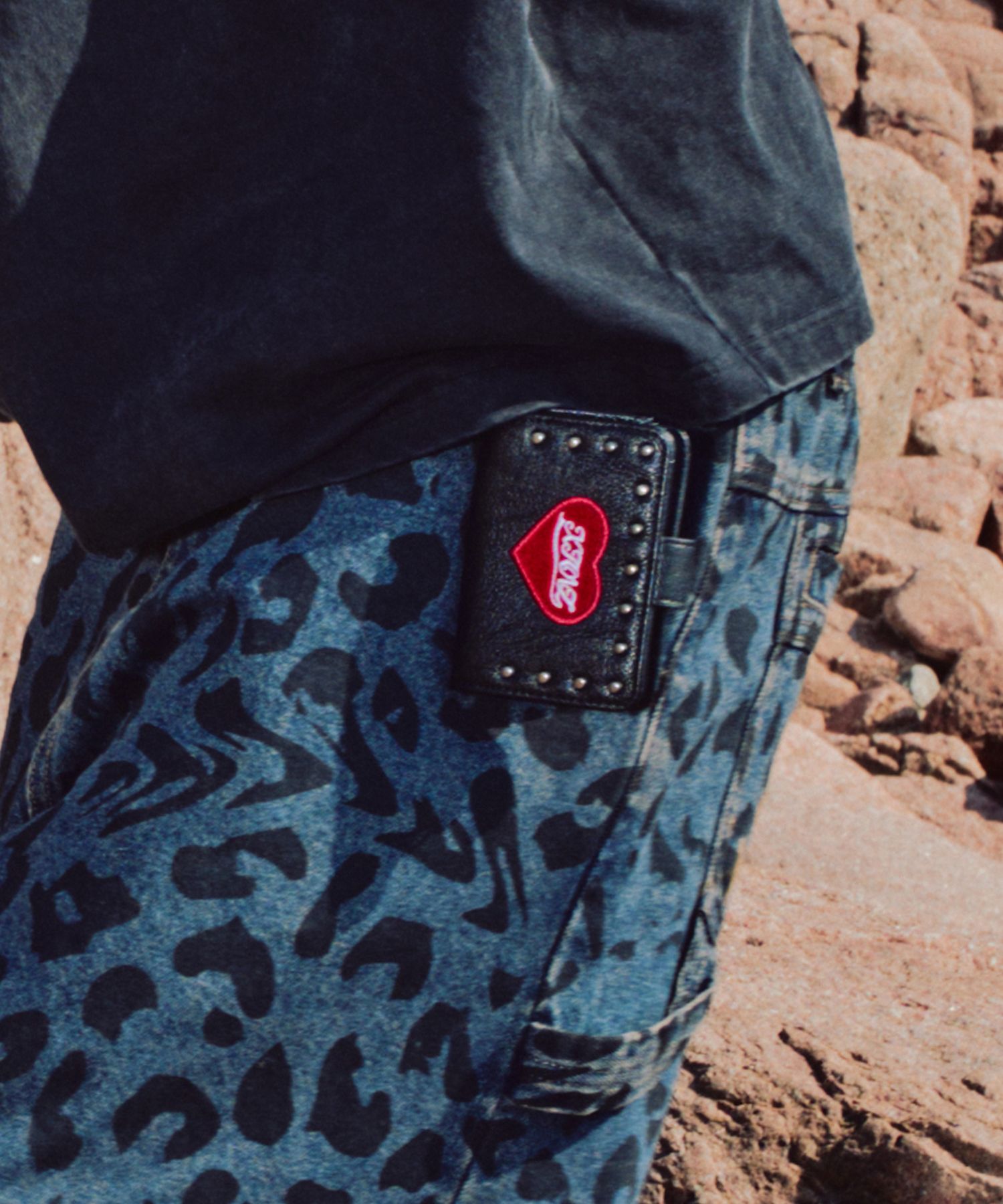 [XTONZ] Heart Logo PU Card Wallet ★大人気★ heart logo PU card wallet #XTONZ #엑스톤즈