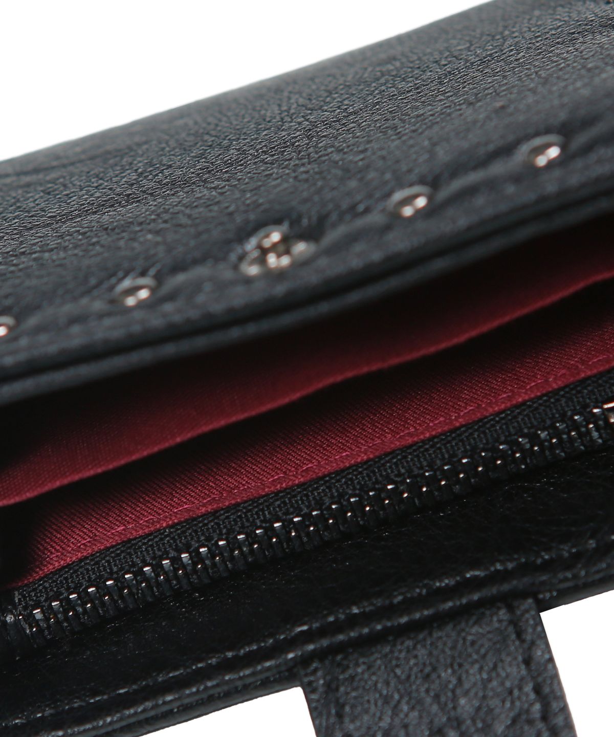 엑스톤즈(XTONZ) XTA074 하트 로고 PU 카드지갑 (BLACK)