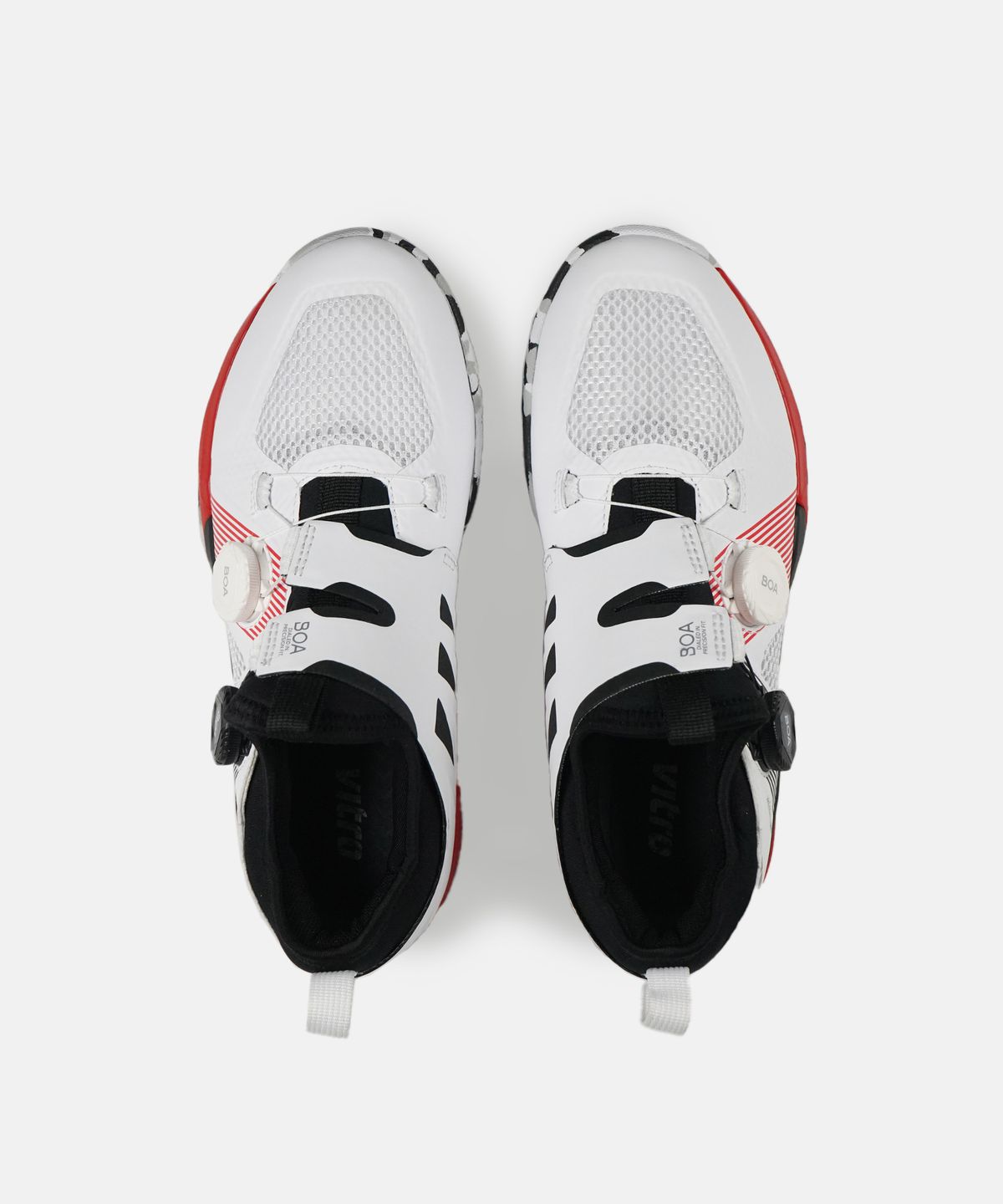 비트로(VITRO) 남녀공용 배드민턴화 밸런스2 (WHITE&RED) 듀얼 보아 핏 시스템