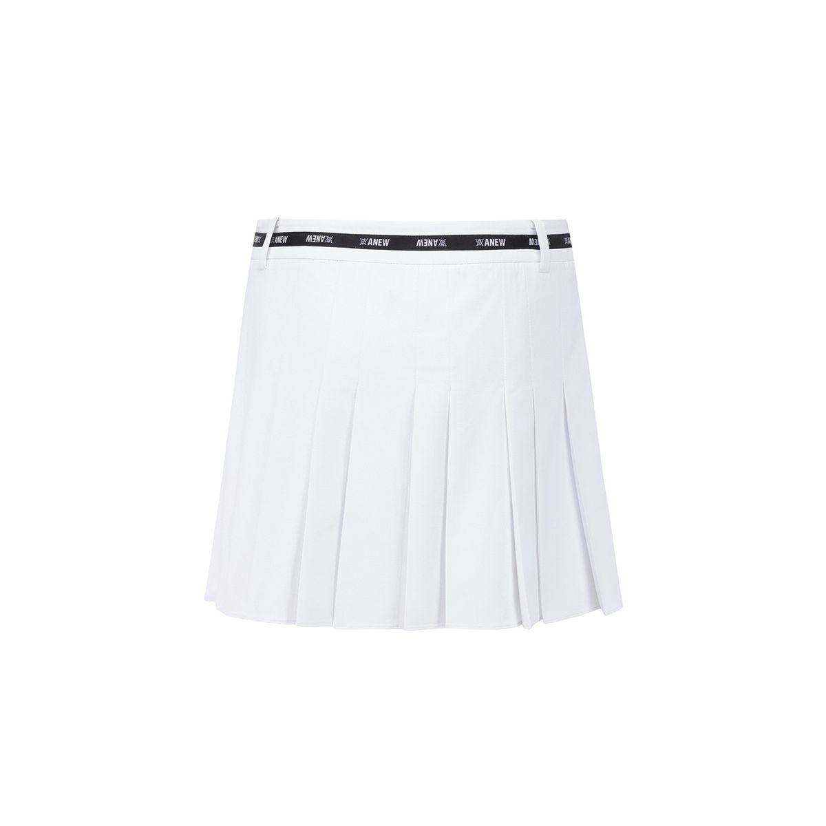 어뉴골프(ANEW GOLF) WOMEN SM INCISION PLEATED HALF PANTS_WH