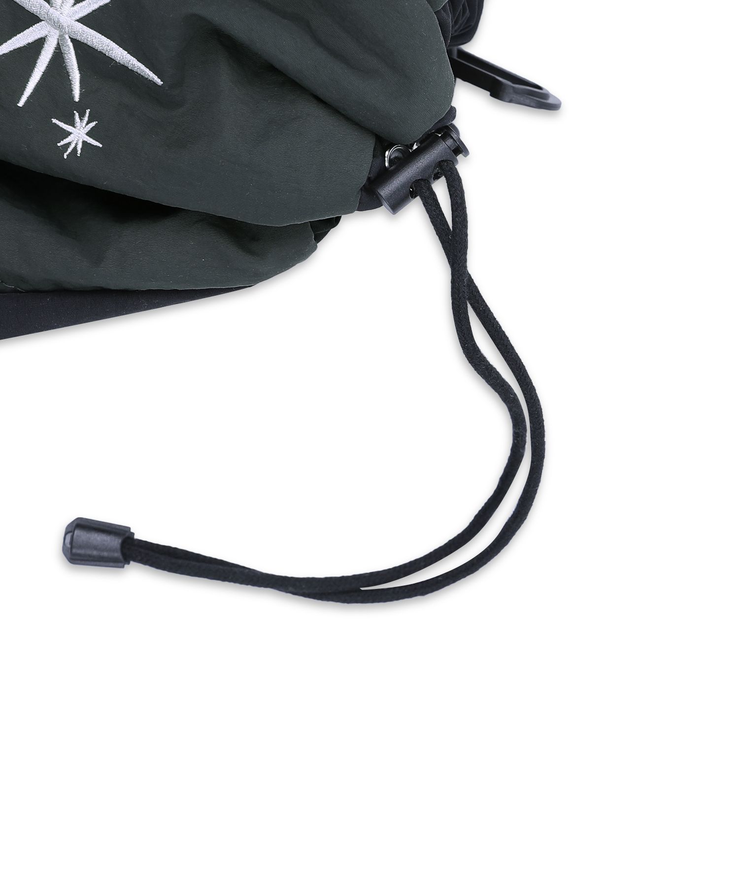 MUSINSA | XTONZ XTA075 Galaxy Two Way Nylon String Bag (BLACK)