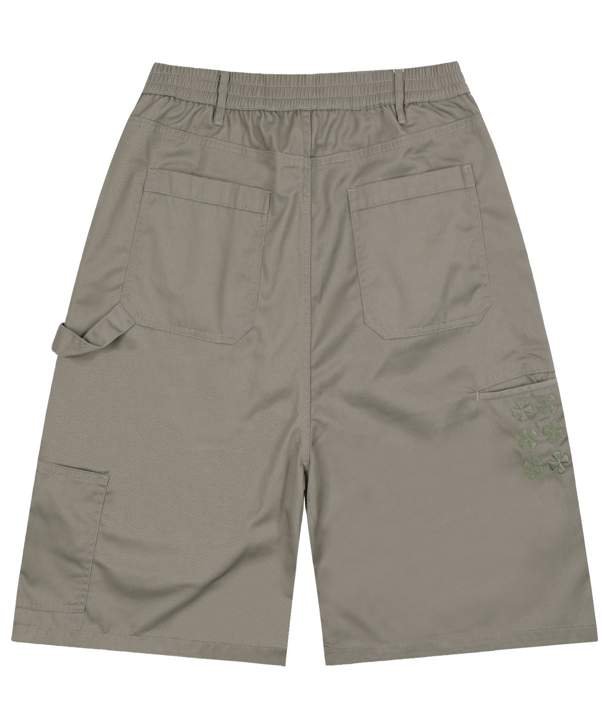 엑스톤즈(XTONZ) XP279 파라슈트 버뮤다 코튼 팬츠 (BEIGE)