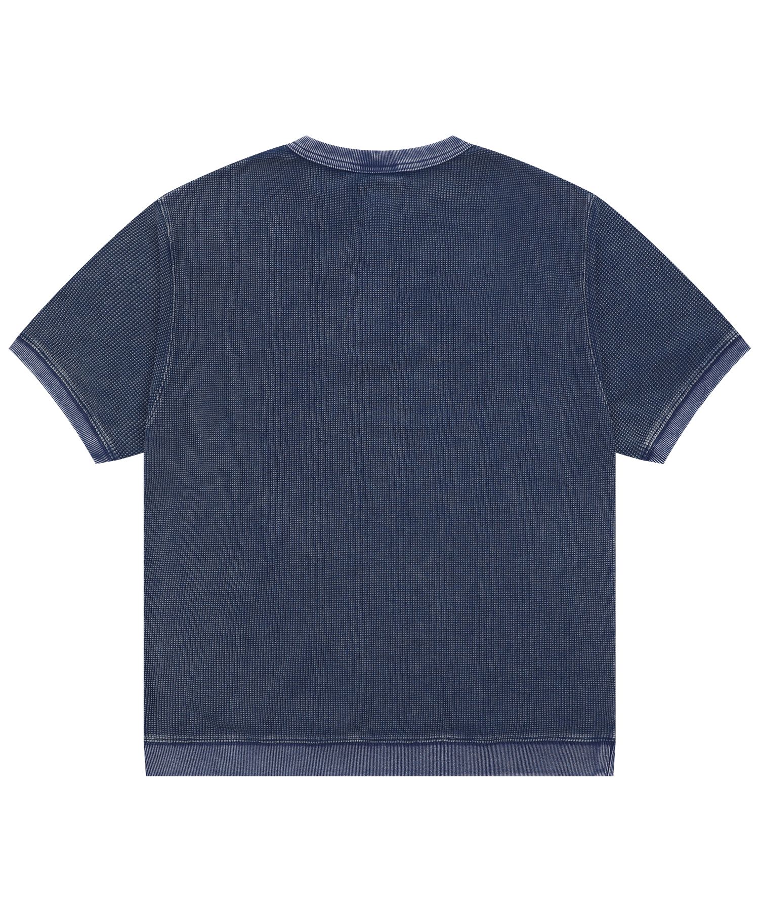 XTONZのXTT144 Vintage Washed Waffle Henley Neck T-Shirt MUSINSA | XTONZ XTT144 Vintage Washed Waffle Henley Neck T