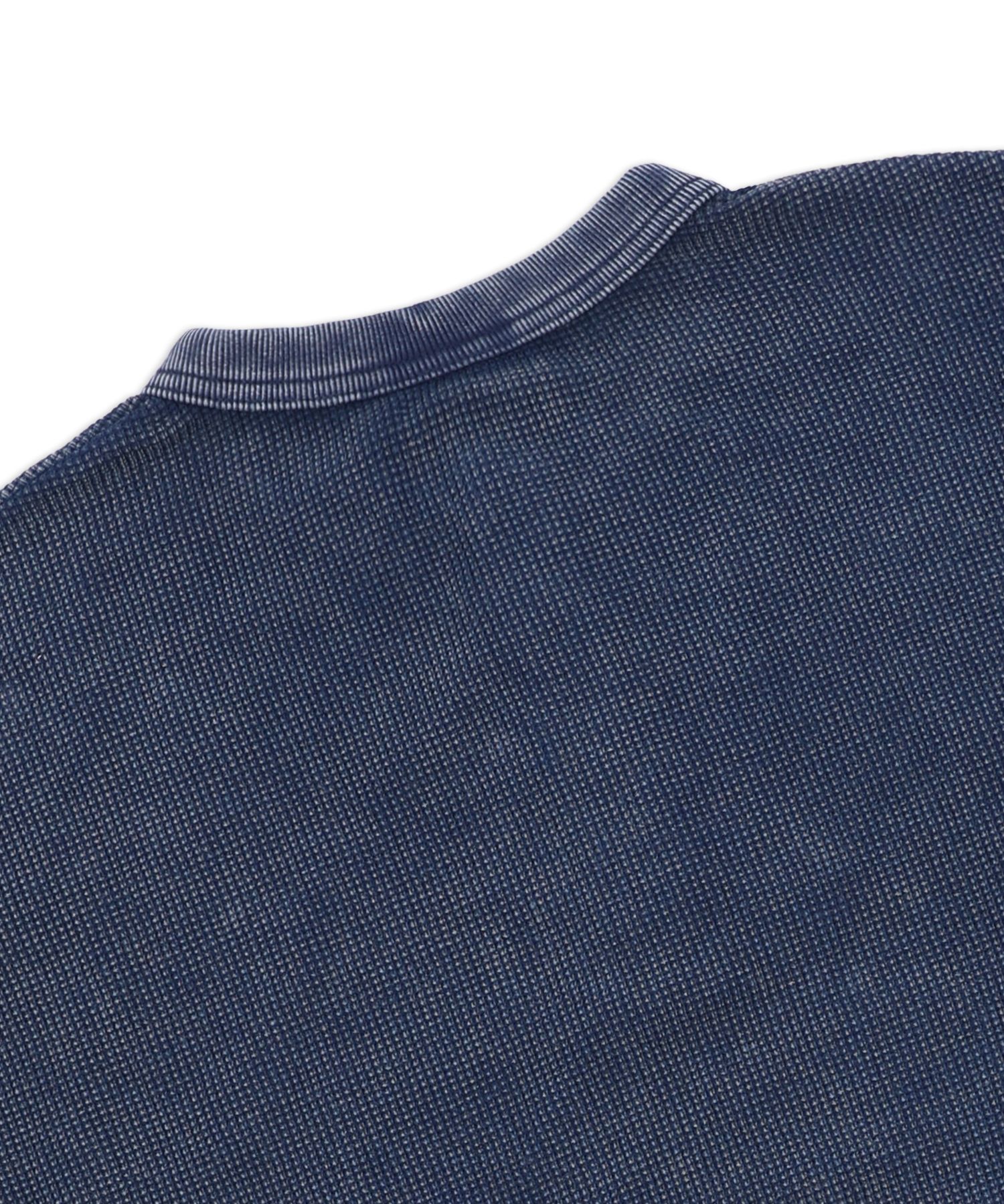★XTONZ★ XTT144 Vintage Washed Waffle Henley Neck T-Shirt N MUSINSA | XTONZ XTT144 Vintage Washed Waffle Henley Neck T