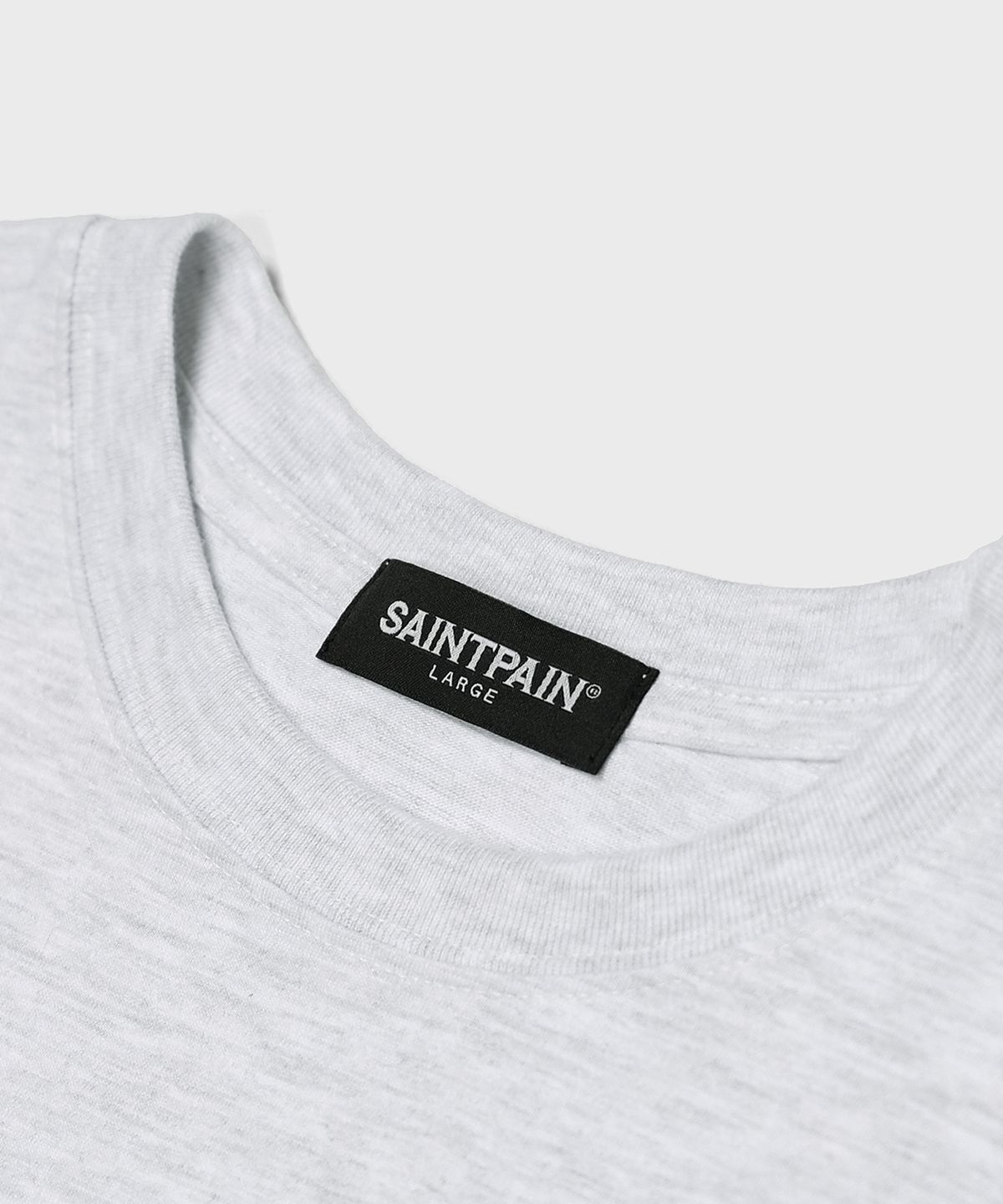 세인트페인(SAINTPAIN) SP 로워케이스 반팔티 애쉬멜란지