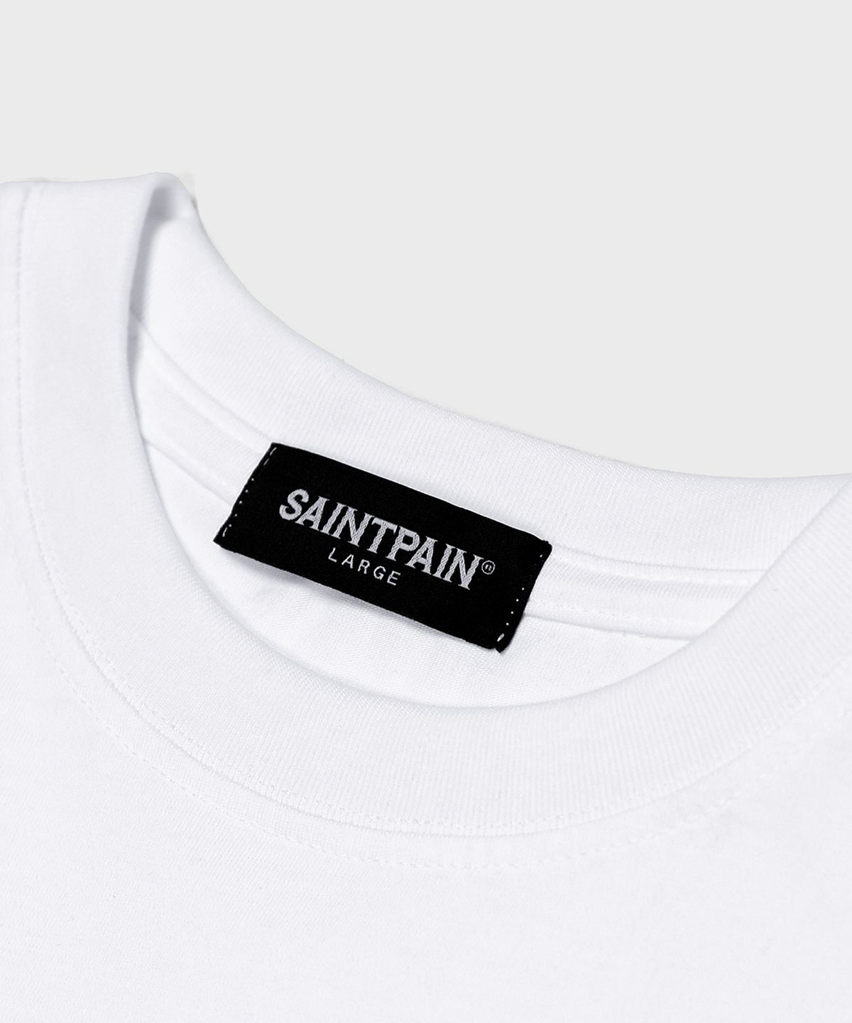 세인트페인(SAINTPAIN) SP 산스 반팔티 화이트