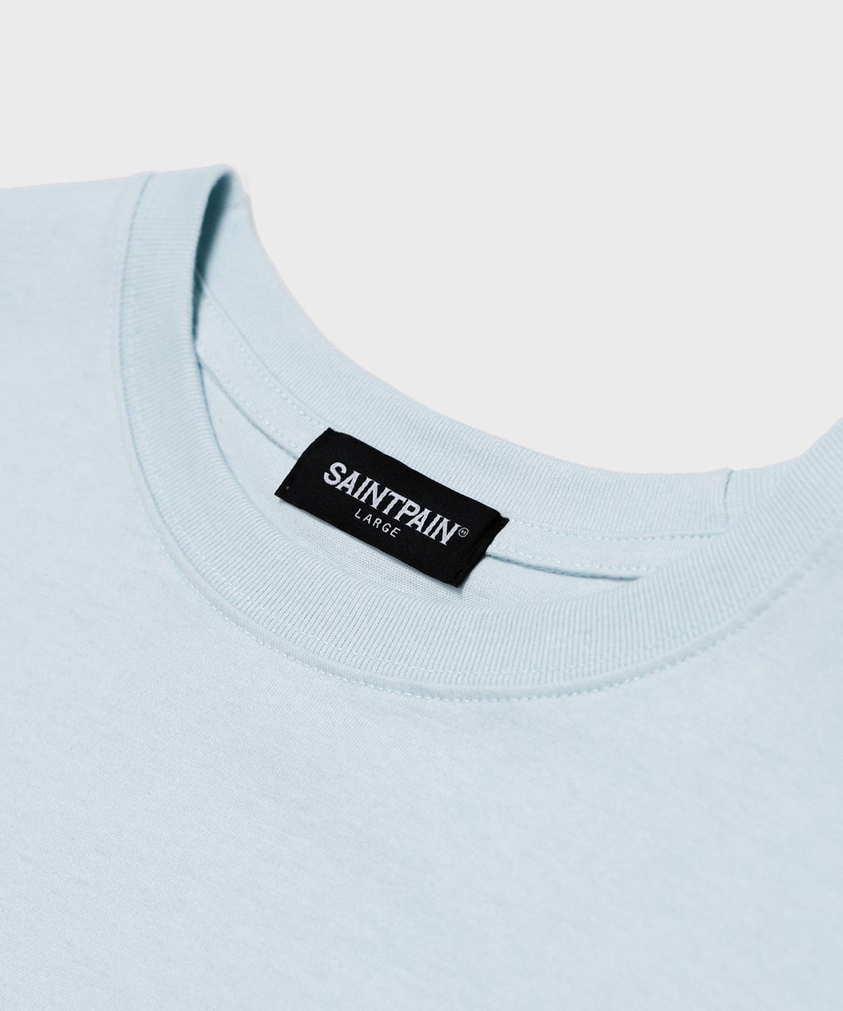 세인트페인(SAINTPAIN) SP 산스 반팔티 블루