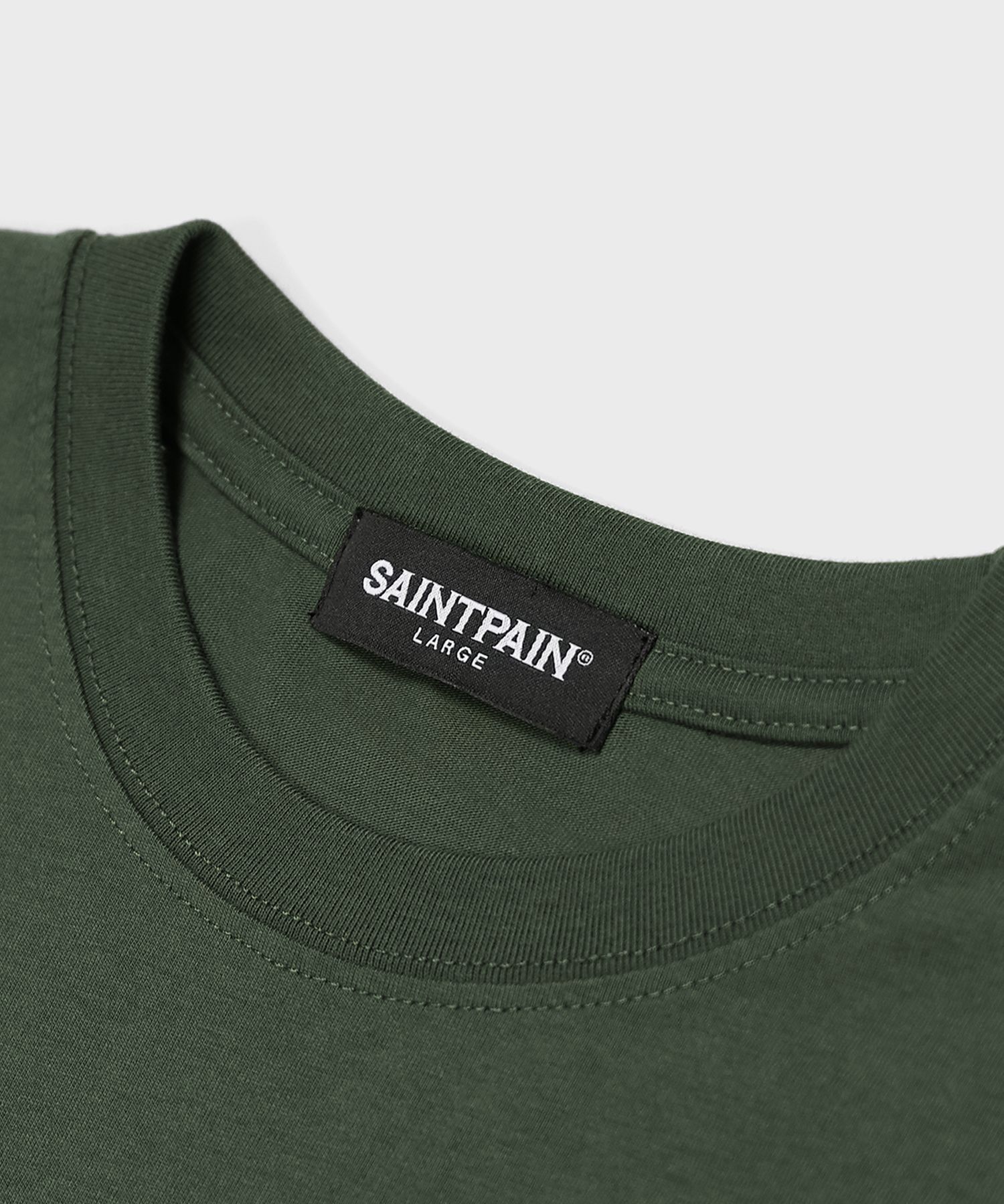 MUSINSA公式 | SAINTPAIN SP PJ Short Sleeve T-shirt Khaki