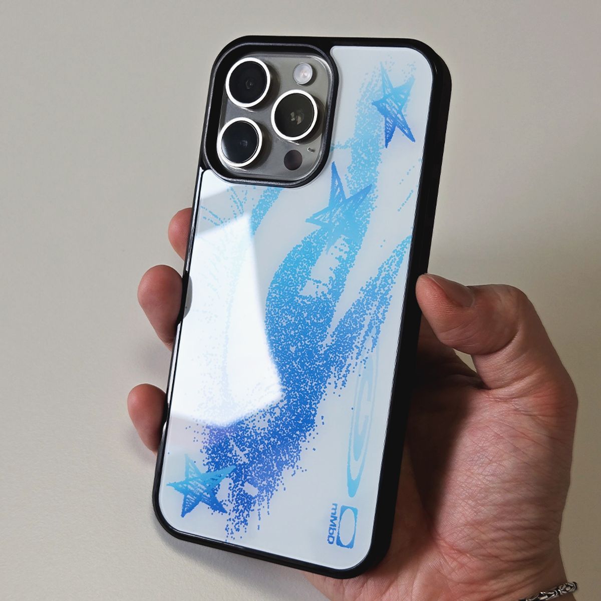 메모리즈바운더리(MEMORIESBOUNDARY) Stream of Memories : Eye Phone Case (Glass_Blue)/(MagSafe)