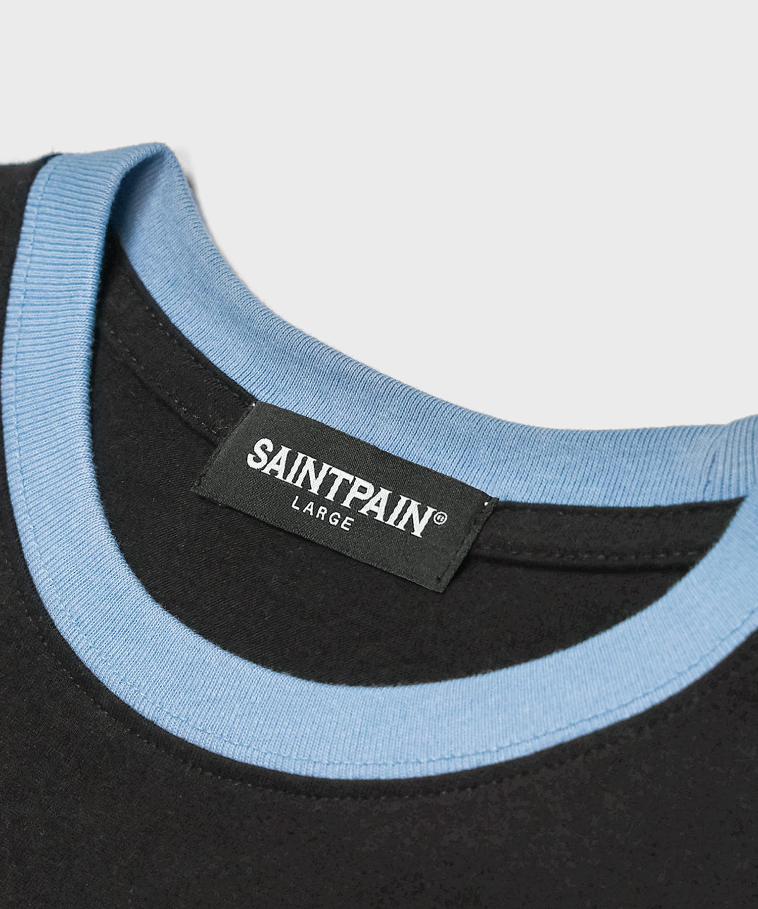 日本未入荷SAINTPAINのSP Flag Ringer Short Sleeve T-shirt MUSINSA | SAINTPAIN SP Flag Ringer Short Sleeve T-shirt Black