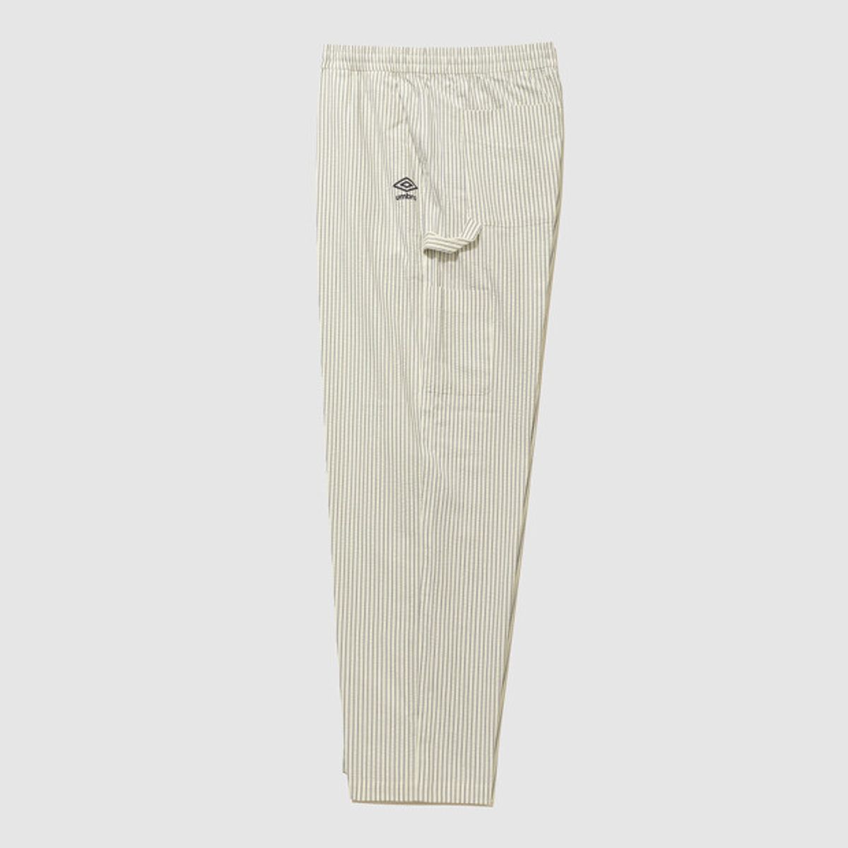 엄브로(UMBRO) 시어서커 와이드 팬츠 스트라이프 화이트(UQ223CPT63)