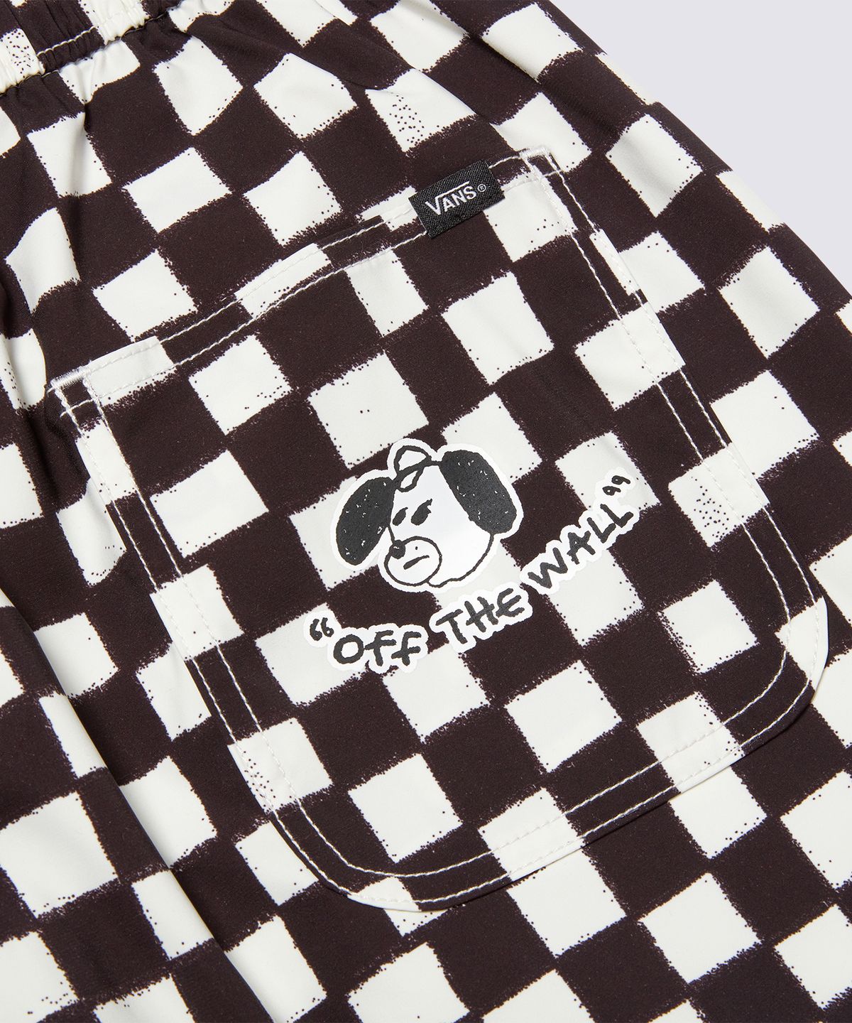 반스(VANS) 두들 체커 쇼츠 - 마쉬블랙:리루체크 / VN000QF7FBA1