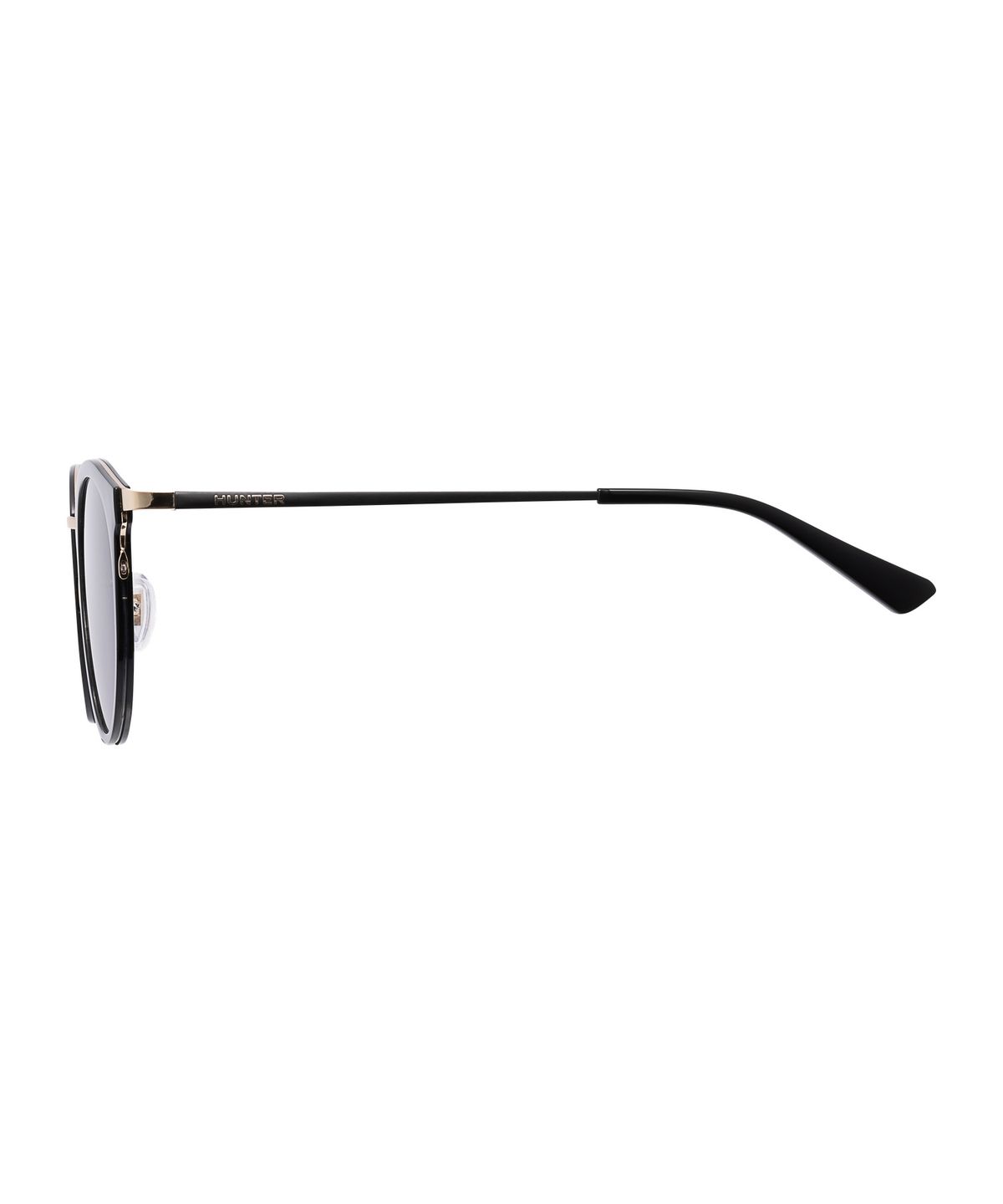 헌터 아이웨어(HUNTEREYEWEAR) [WOMAN] 라운드 콤비네이션 레이디 선글라스 - 블랙편광 HTB13