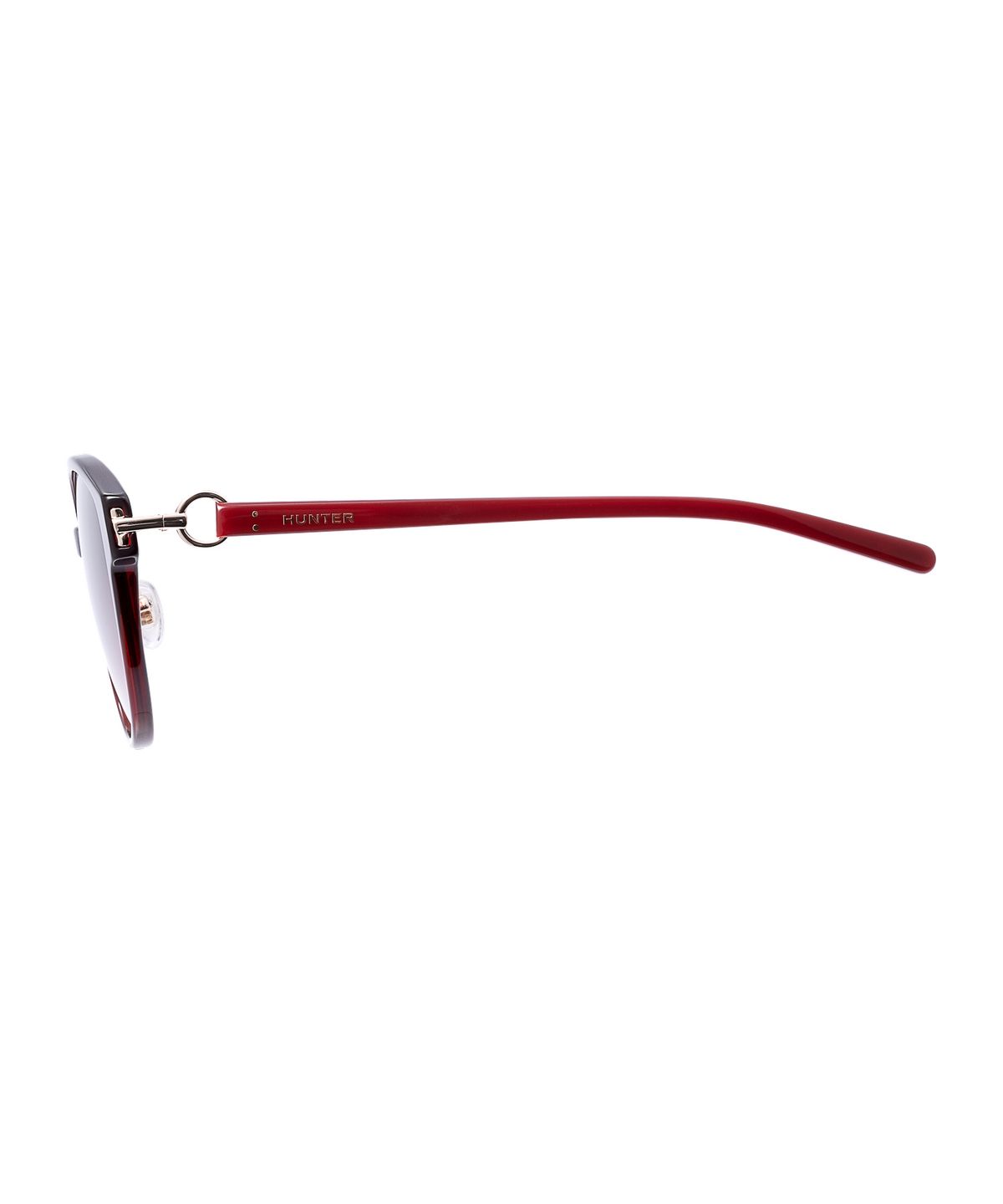 헌터 아이웨어(HUNTEREYEWEAR) [WOMAN] 프론트 앤 템플 주얼리 커넥트 선글라스 - 버건디 HTB14
