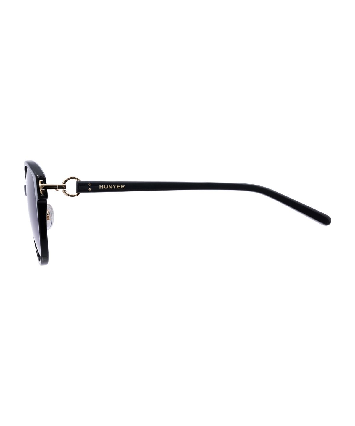 헌터 아이웨어(HUNTEREYEWEAR) [WOMAN] 프론트 앤 템플 주얼리 커넥트 선글라스 - 블랙 HTB14