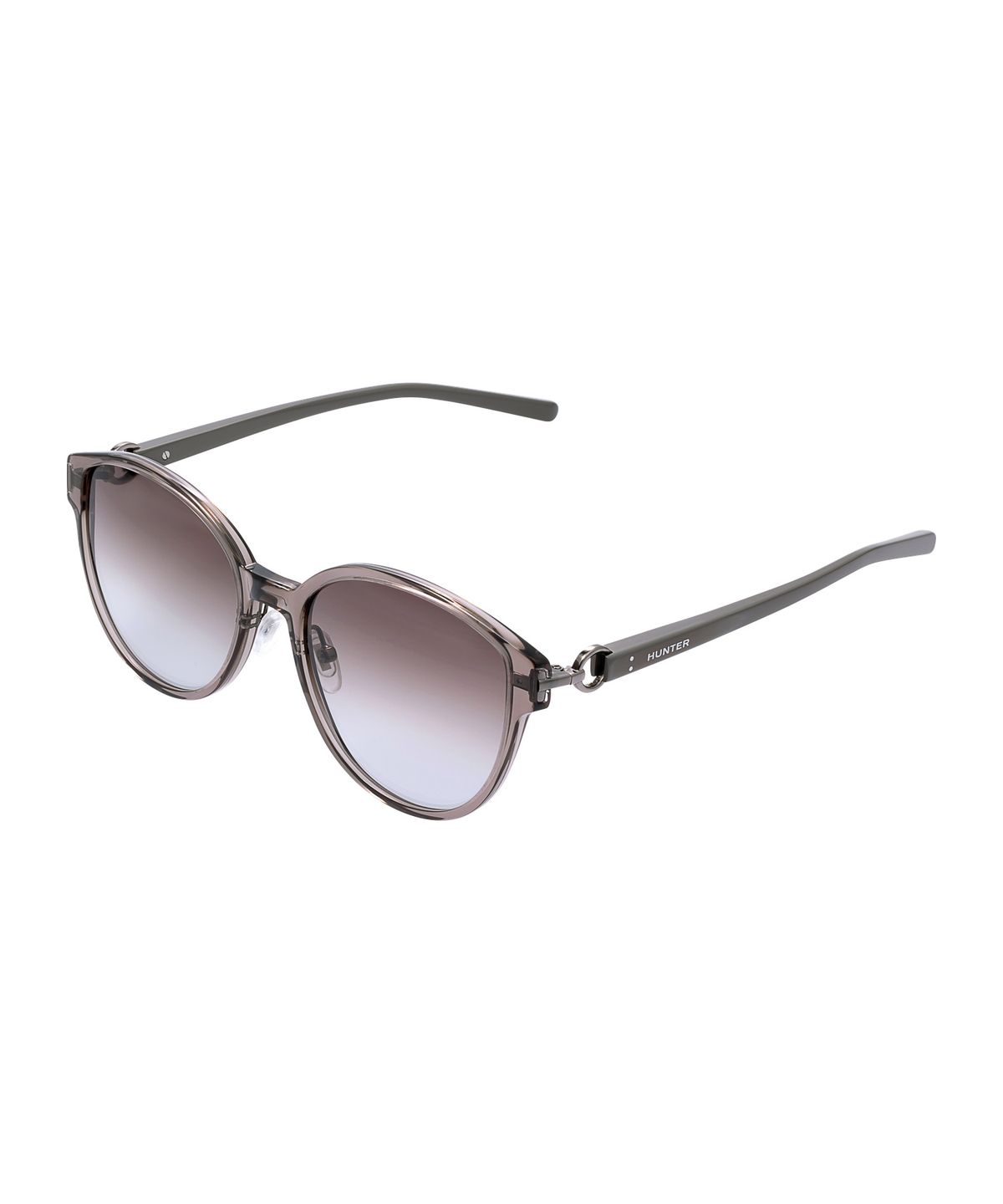 헌터 아이웨어(HUNTEREYEWEAR) [WOMAN] 프론트 앤 템플 주얼리 커넥트 선글라스 - 그레이 HTB14
