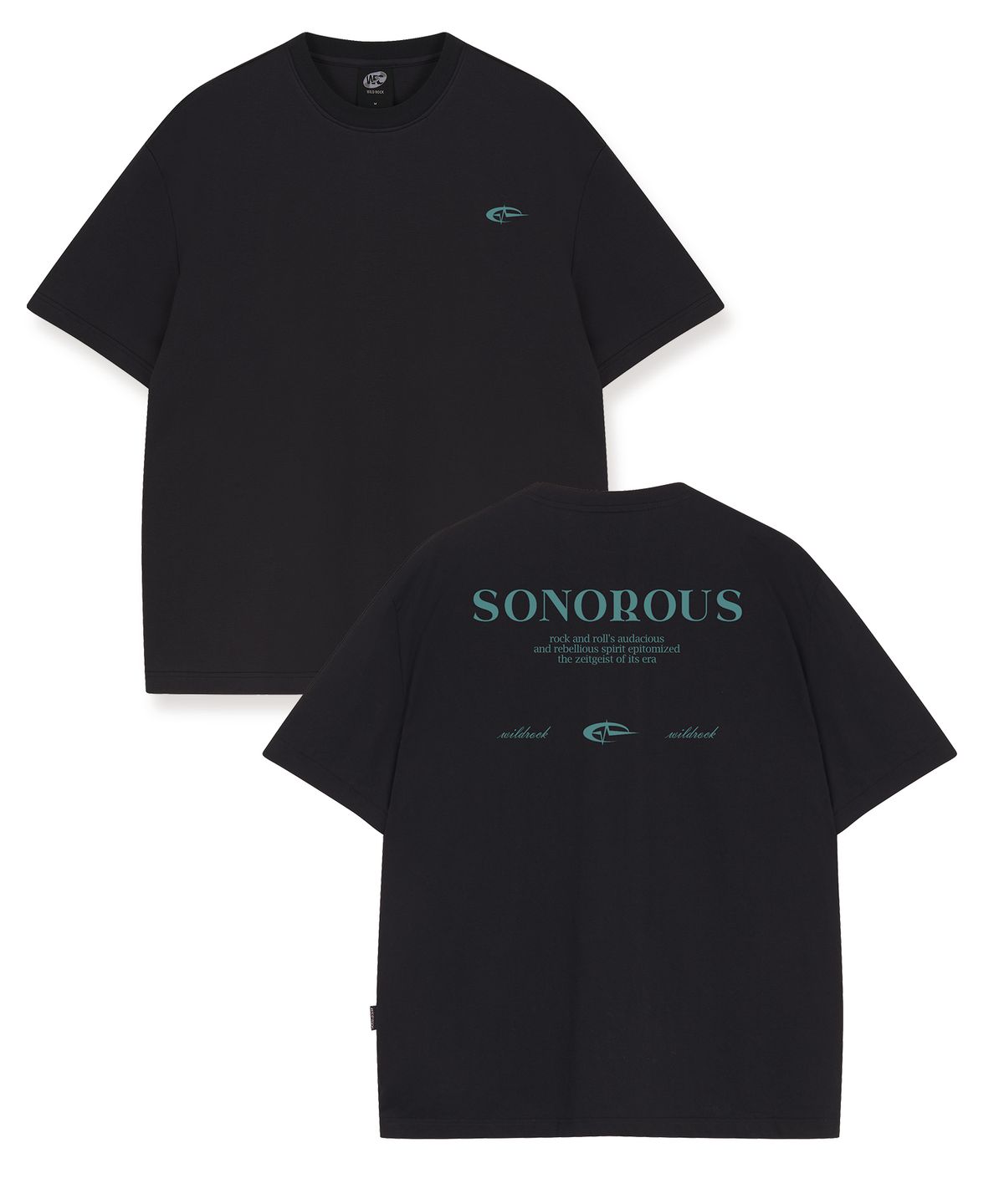 와일드락(WILDROCK) SONOROUS High tension Overfit half T-shirts