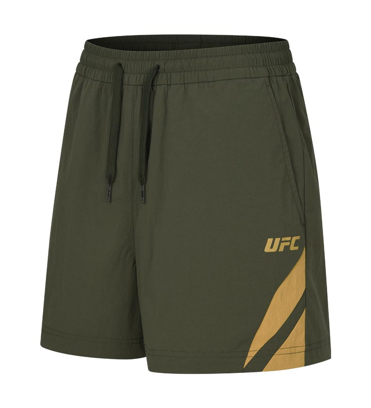 유에프씨 스포츠(UFC SPORT) UFC 파이트 블록 릴렉스핏 쇼츠 카키 U2SPW2305KH