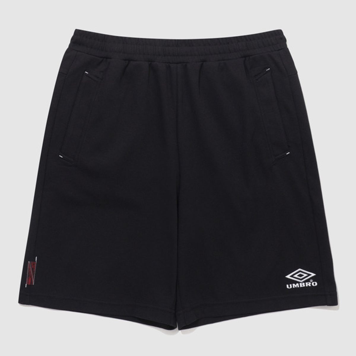 엄브로(UMBRO) 크리스피 타슬란 피케 반바지 블랙(UQ223CHP57)