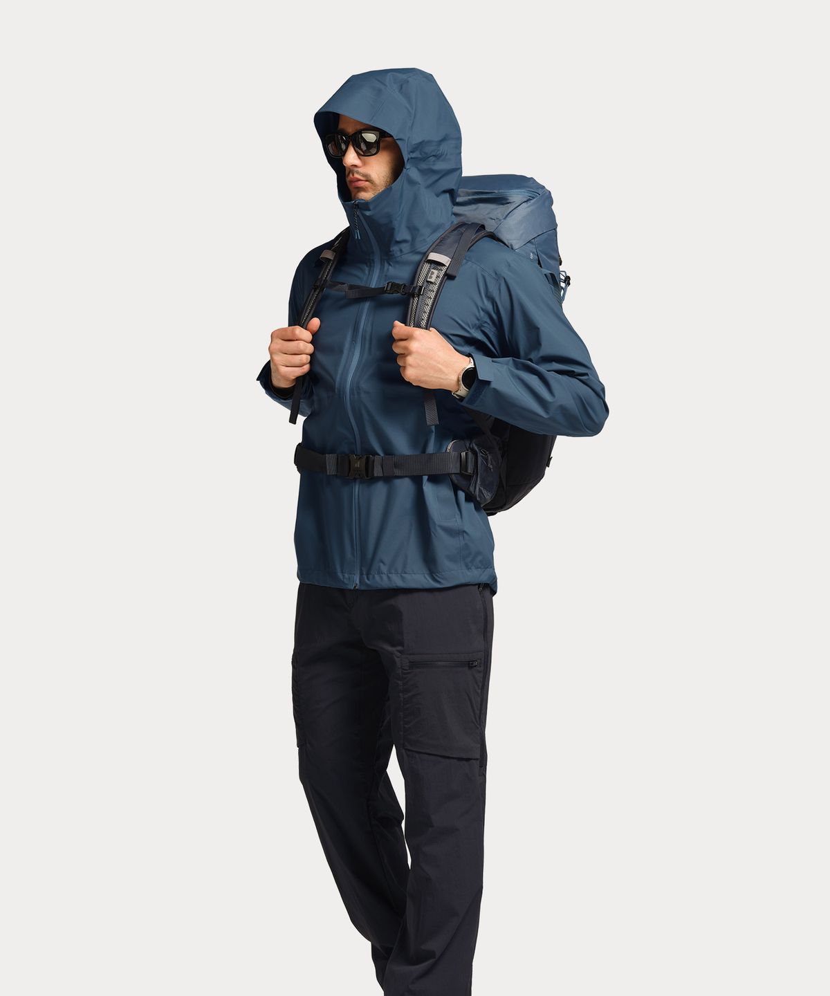 도이터(DEUTER) 디스텝 3Layer 방수 자켓(남)