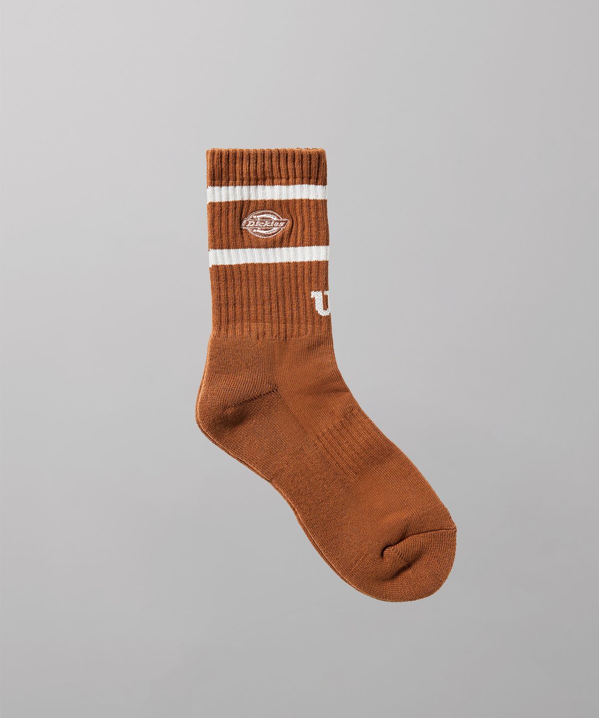 디키즈(DICKIES) X Wilson 크루 삭스 Brown