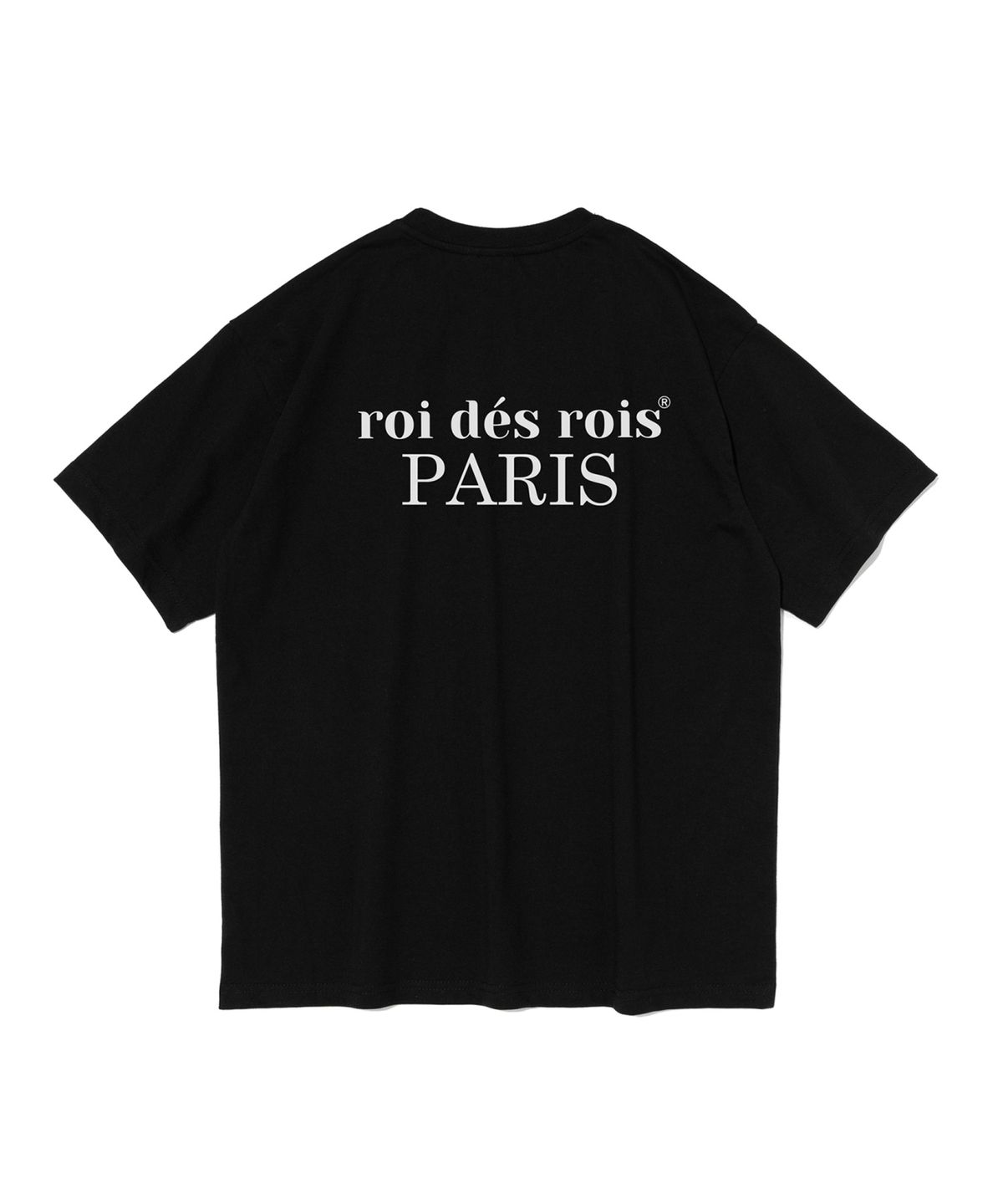 로아드로아(ROIDESROIS) 오리진 파리 반팔 티셔츠 (블랙)