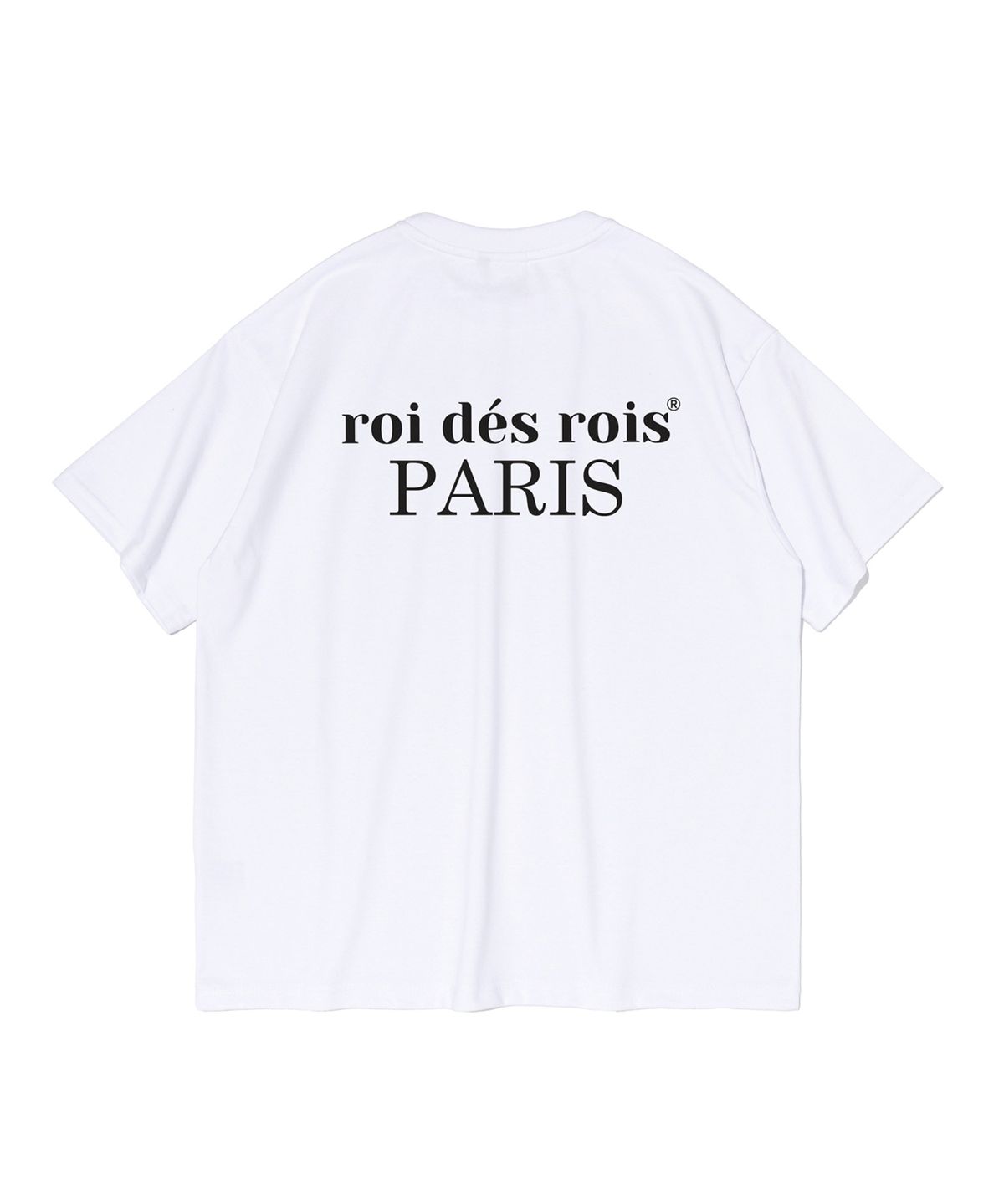 로아드로아(ROIDESROIS) 오리진 파리 반팔 티셔츠 (화이트)
