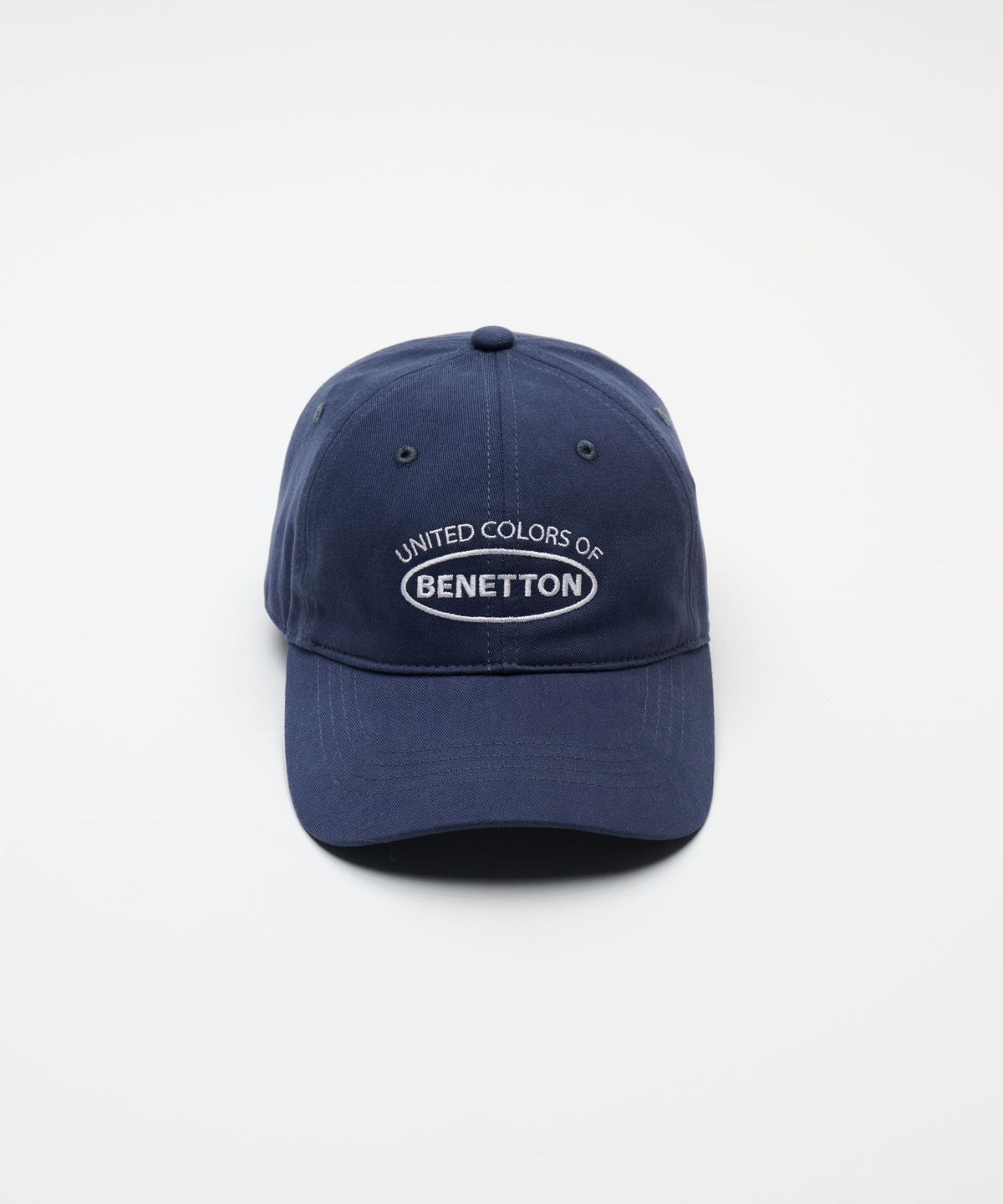 베네통(BENETTON) 로고 볼캡 - [네이비]