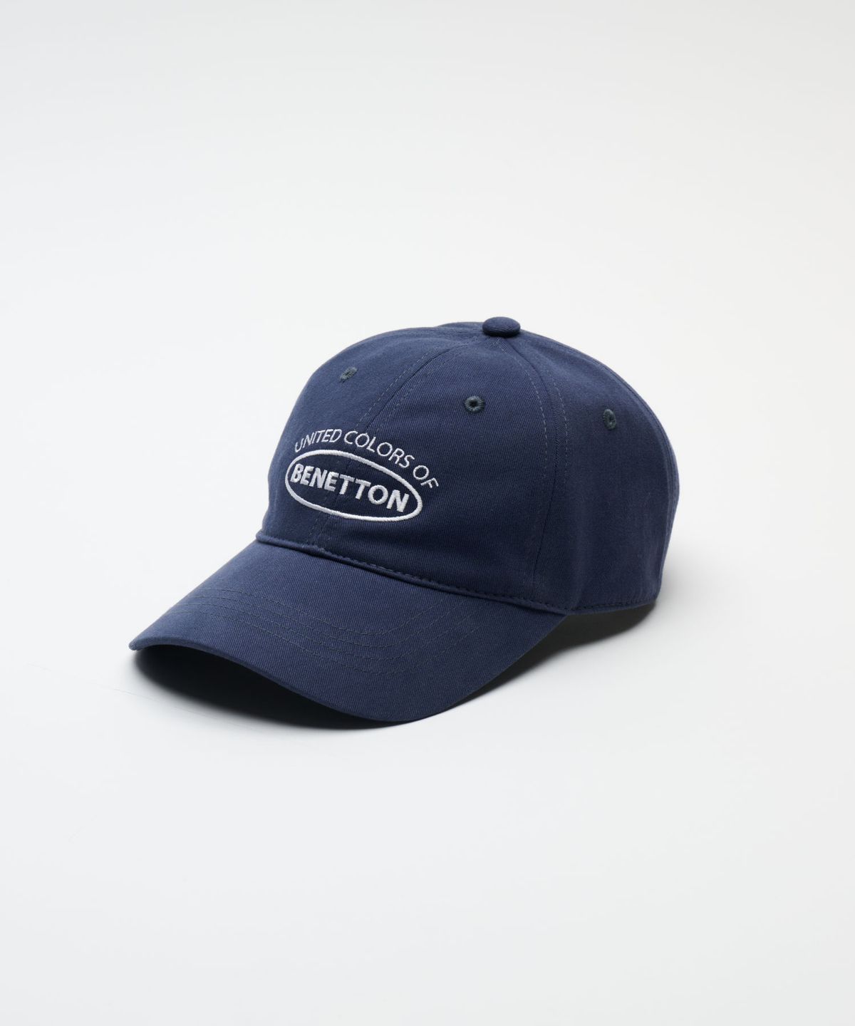 베네통(BENETTON) 로고 볼캡 - [네이비]