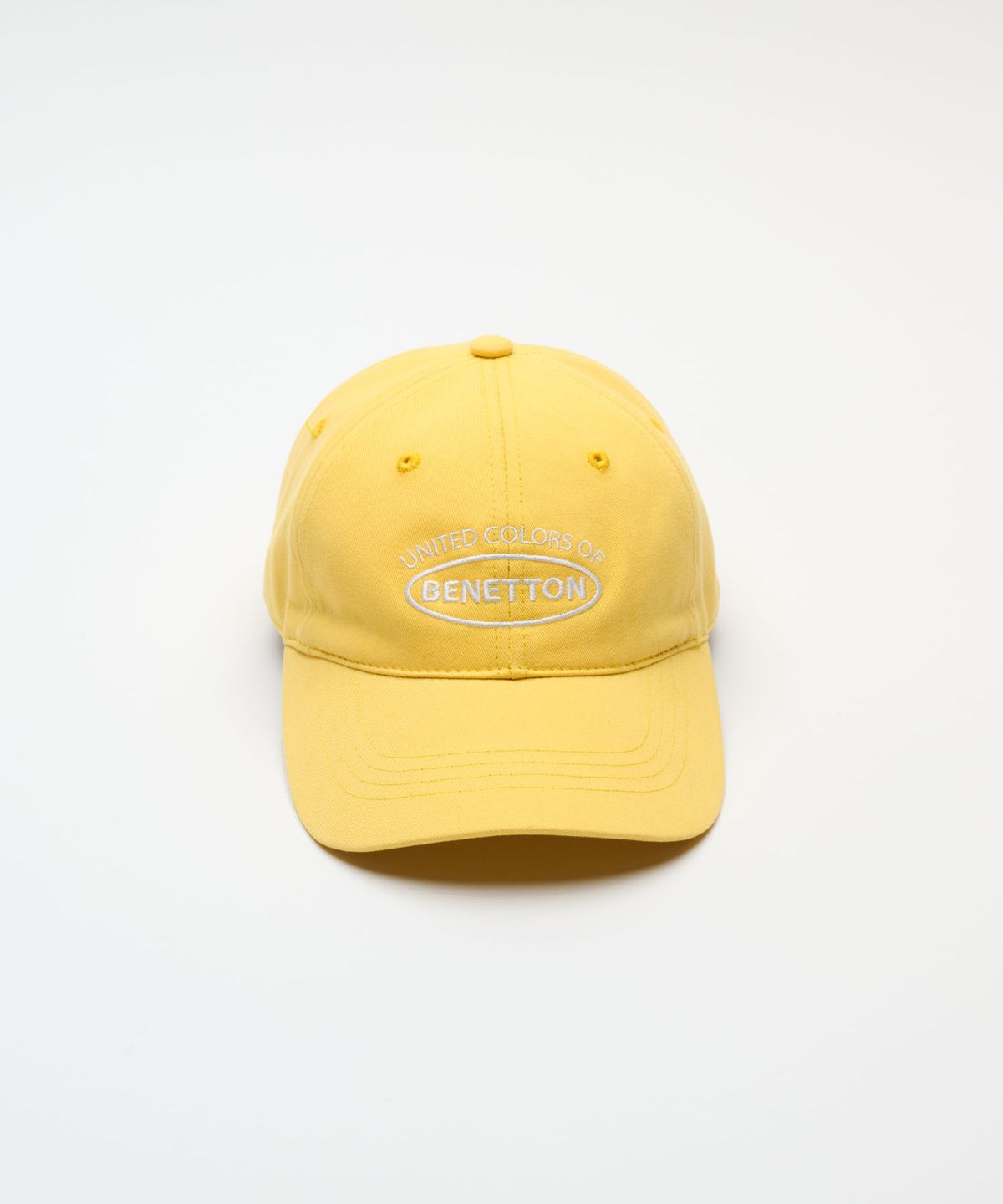 베네통(BENETTON) 로고 볼캡 - [옐로우]