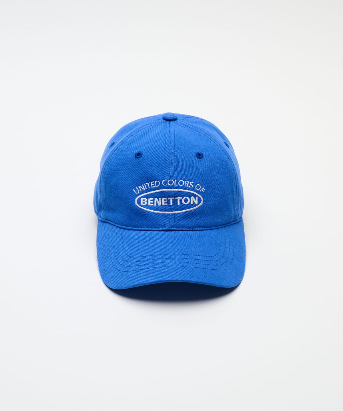 베네통(BENETTON) 로고 볼캡 - [블루]