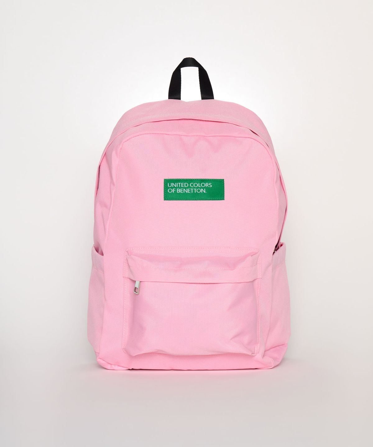 베네통(BENETTON) 비비드 랩탑 백팩 - [핑크]