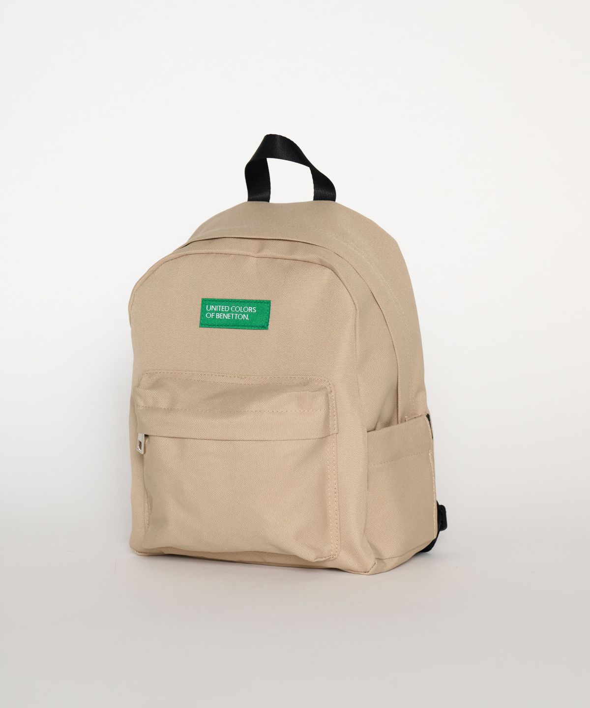 베네통(BENETTON) 비비드 미니 백팩 - [베이지]