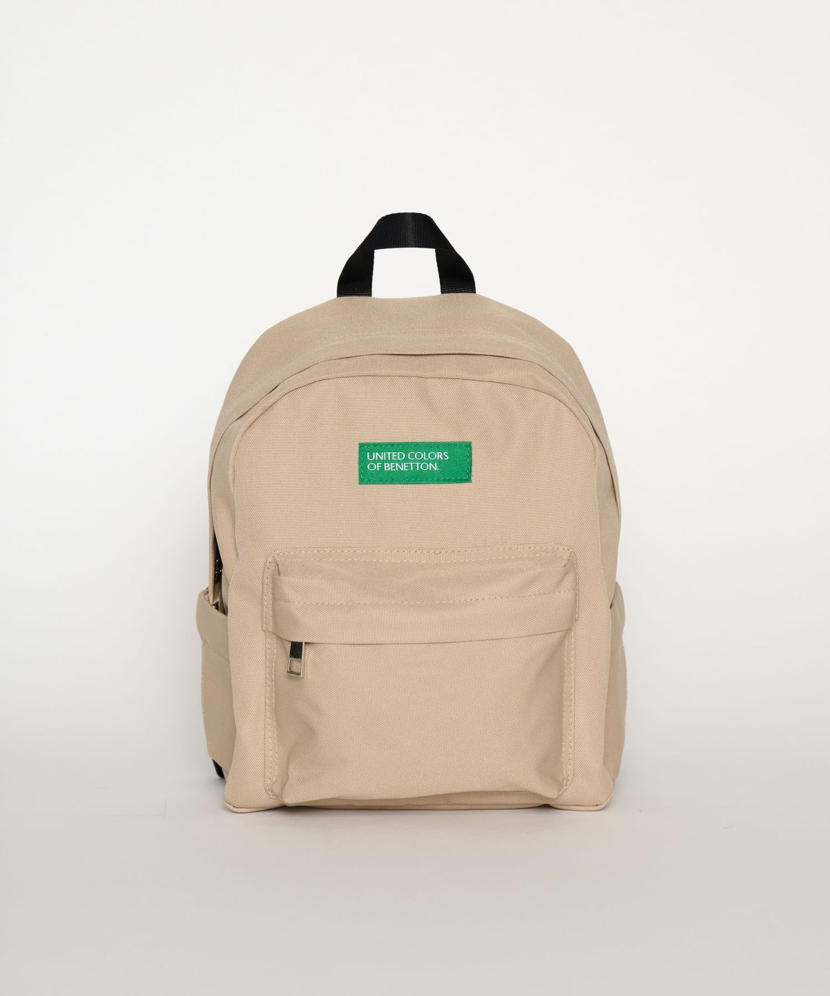 베네통(BENETTON) 비비드 미니 백팩 - [베이지]