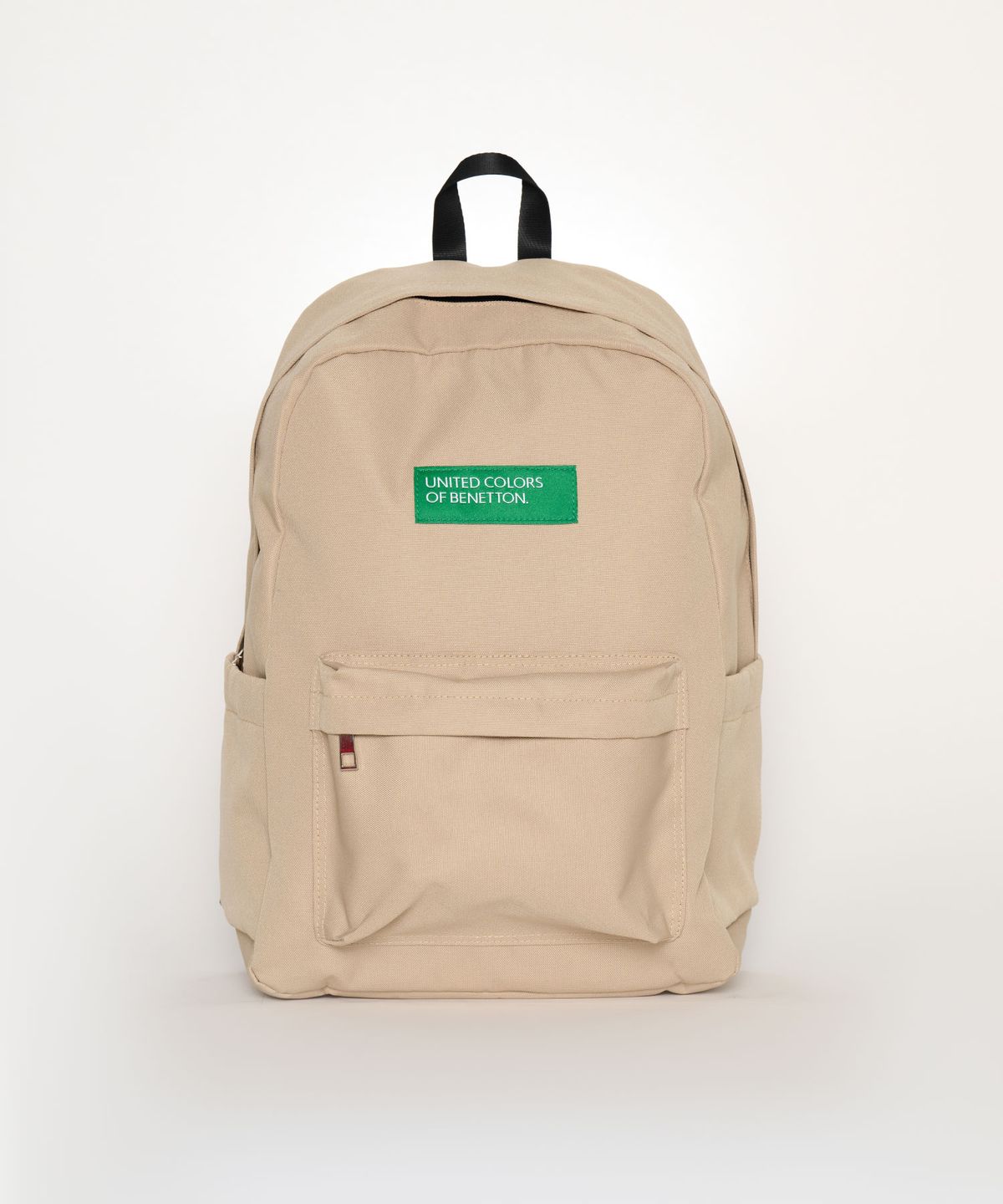 베네통(BENETTON) 비비드 랩탑 백팩 - [베이지]
