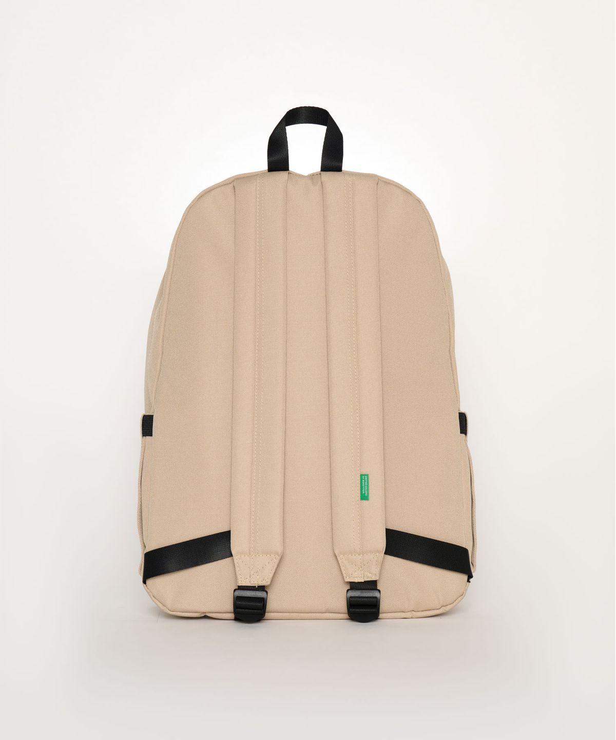 베네통(BENETTON) 비비드 랩탑 백팩 - [베이지]