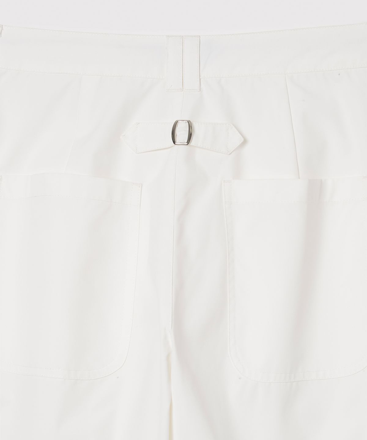 밀로 우먼(MILLO WOMEN) 스트링 카고 와이드 팬츠 [화이트]