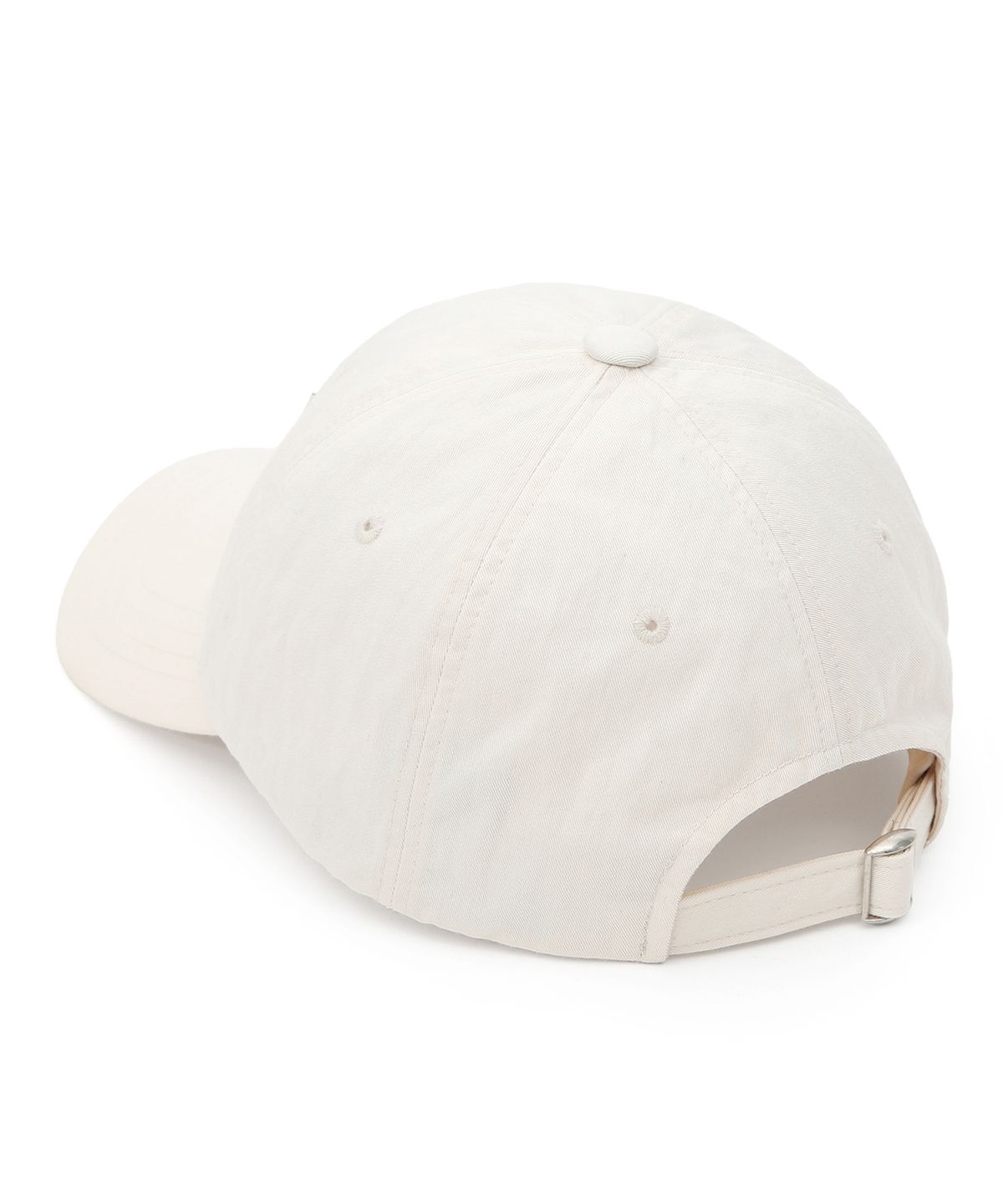 언더컨트롤 스튜디오(UNDERCONTROL STUDIO) 로고 라벨 포인트 워싱 코튼 베이직 볼캡 BALL CAP / S LABEL / WASHED IVORY