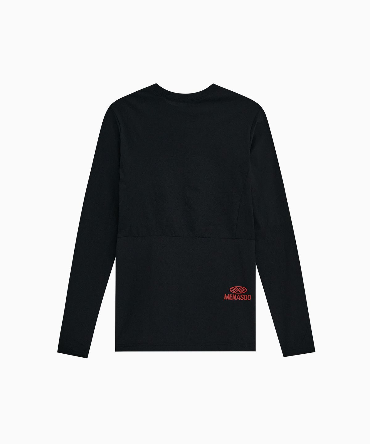 미나수(MENASOO) VENODE Runfree Long Tshirts_Black (Tight Fit)