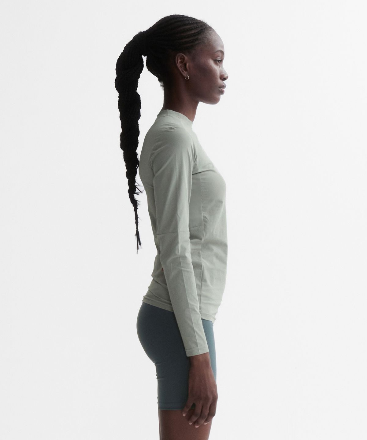 미나수(MENASOO) VENODE Runfree Long Tshirts_Beige (Tight Fit)