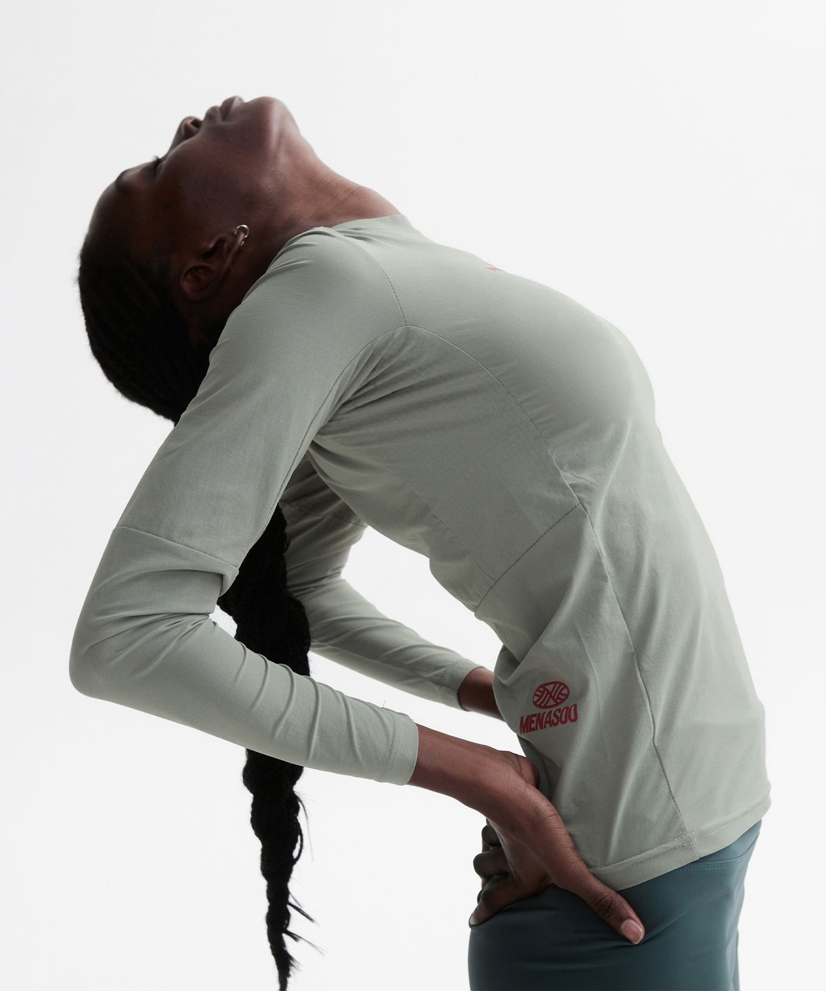 미나수(MENASOO) VENODE Runfree Long Tshirts_Beige (Tight Fit)