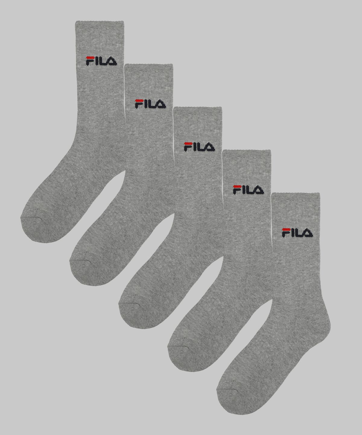 휠라 골프(FILA GOLF) 솔리드 크루 5PACK (3colors)